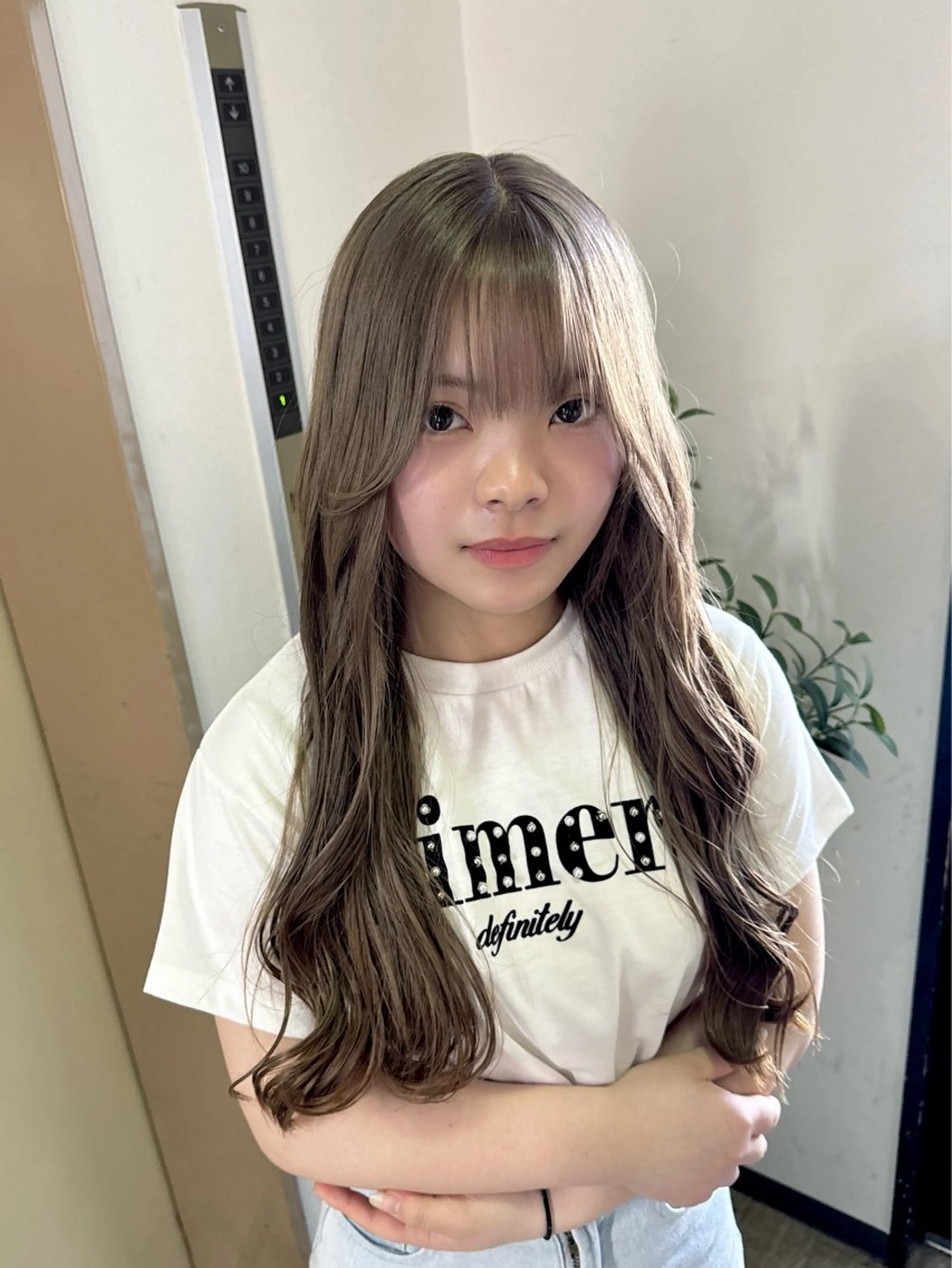 ロング カラー ブリーチ ケアブリーチ ダブルカラー イヤリングカラー ハイトーンカラー 【.ico】心斎橋 飛田ゆうきのヘアスタイル