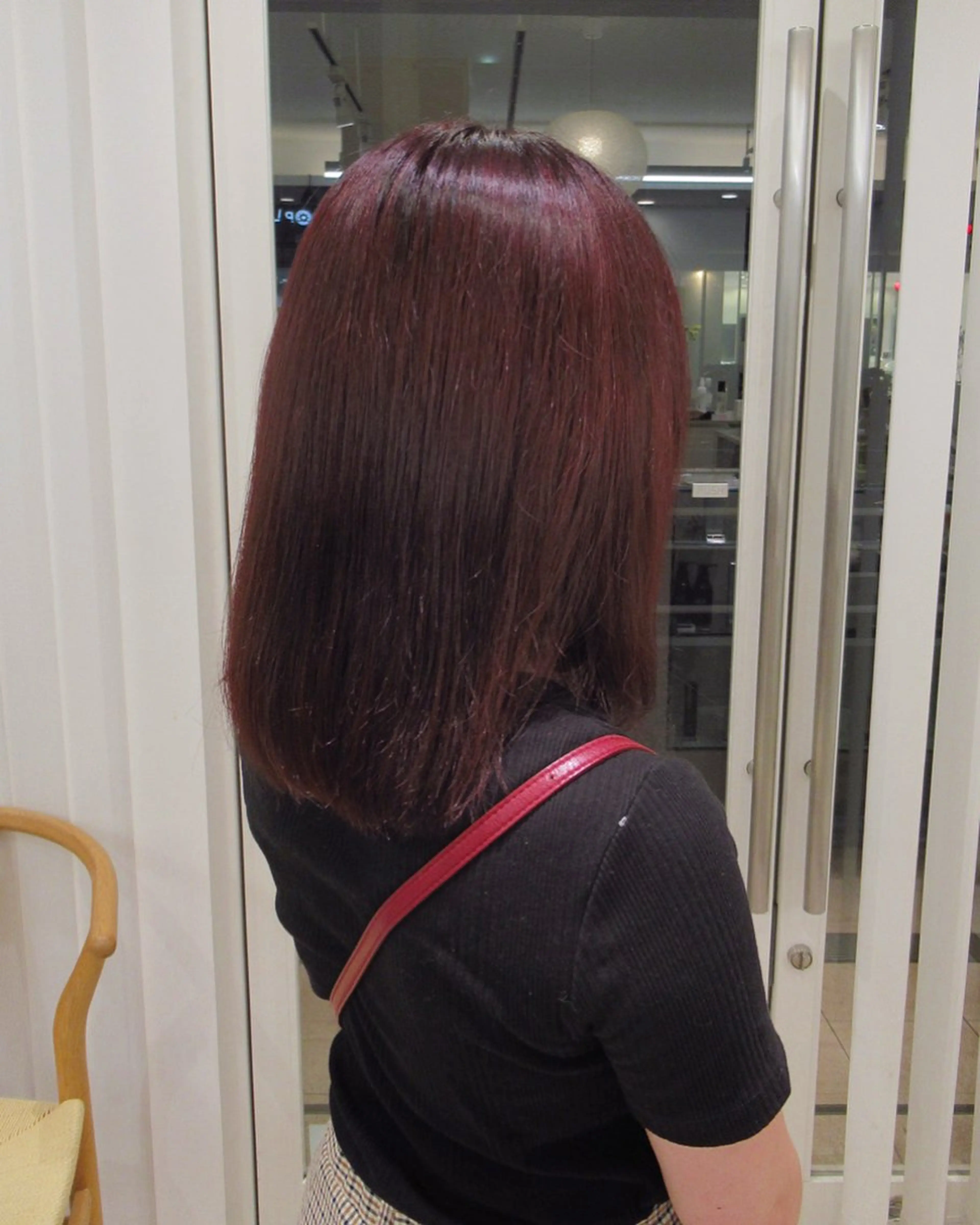 ミディアム カラー 艶カラー/透明感 /ヒグチアオイのヘアスタイル