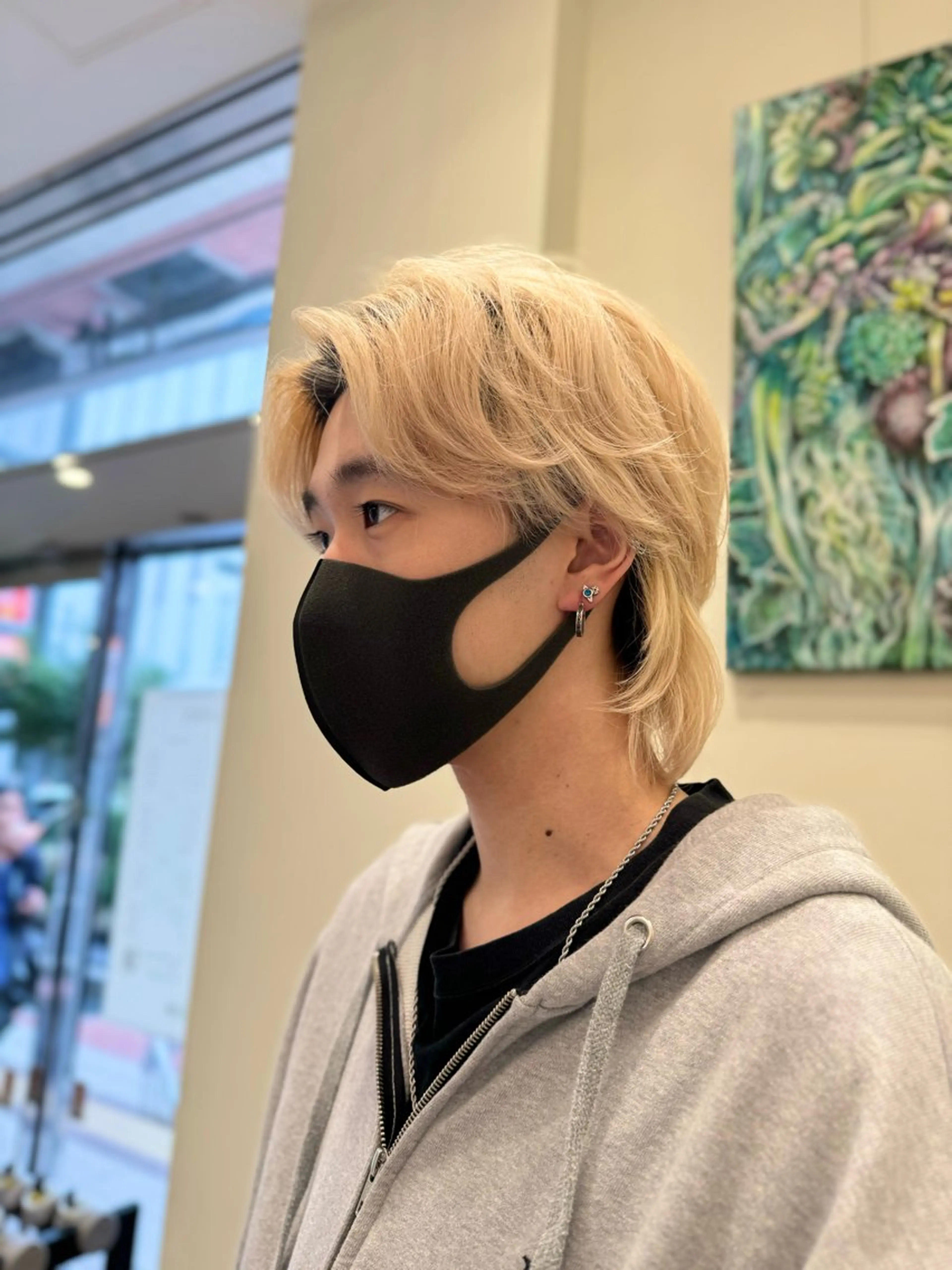 メンズ カット メンズカット/ ブリーチ/かほのヘアスタイル