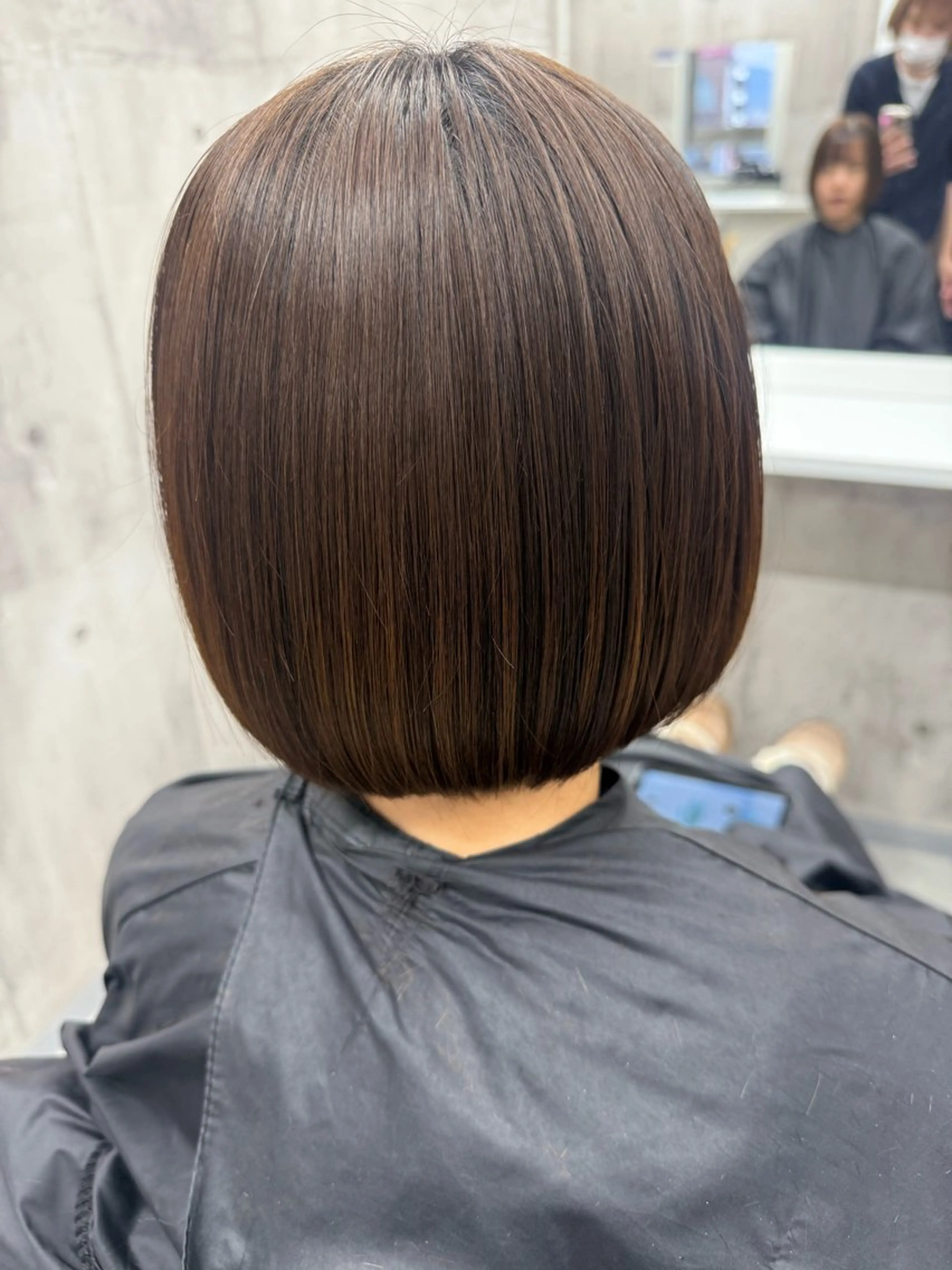 ショート ボブ カット トリートメント 髪質改善ageless所属・ageless/ marina髪質改善のヘアスタイル