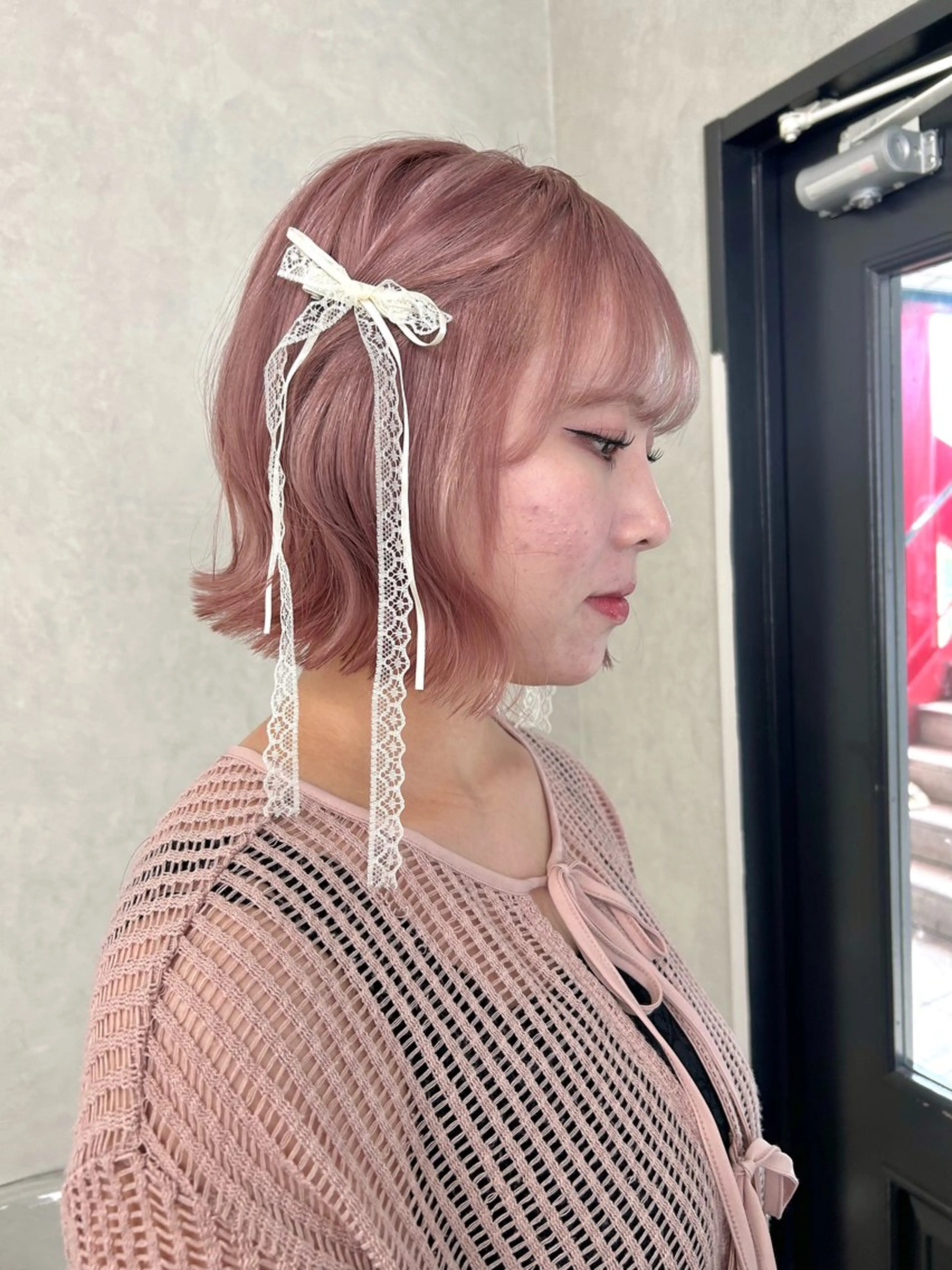 ロング ヘアカラー ハイトーンカラー🩶 大阪/kanonのヘアスタイル