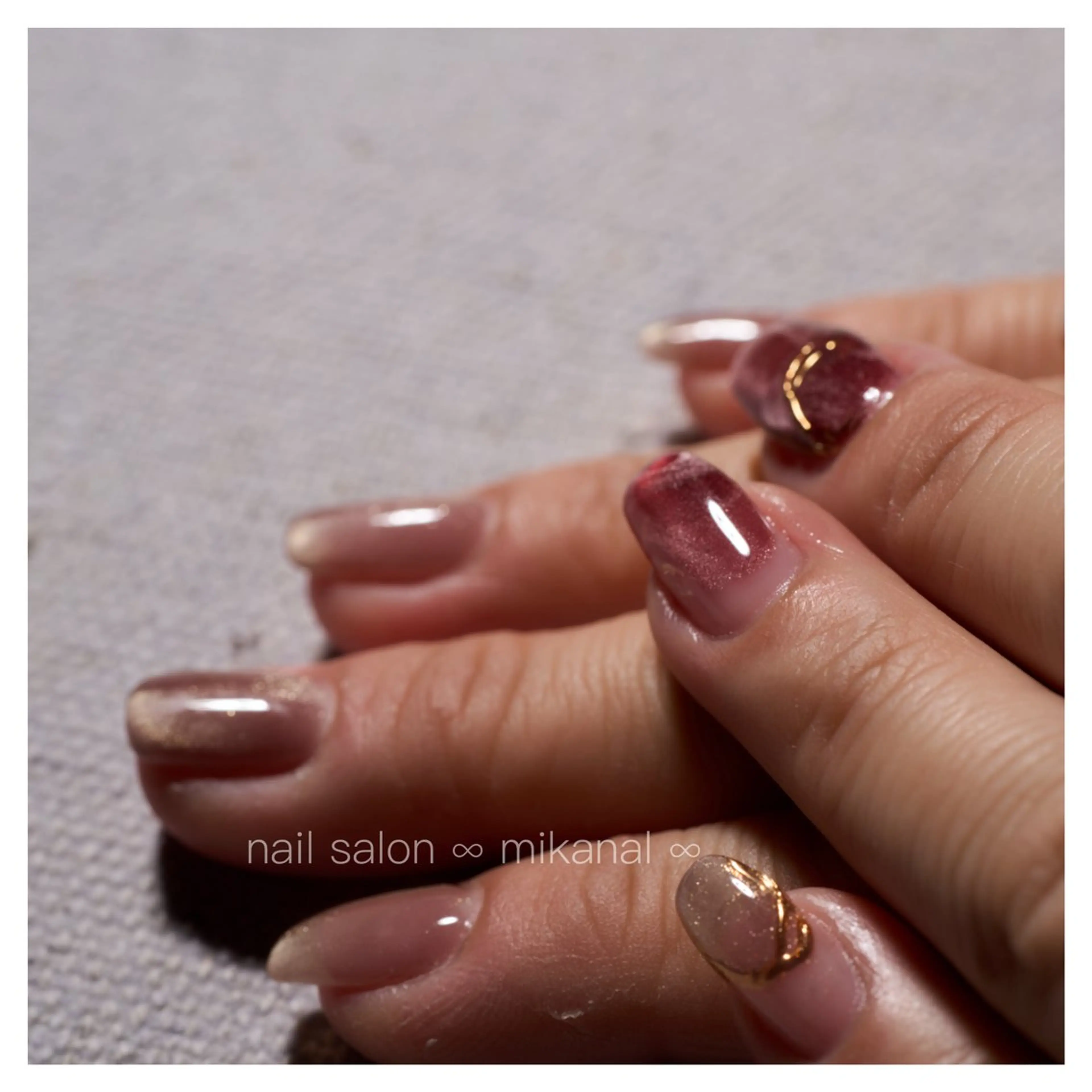 ネイル nail salon  ∞ mikanal ∞所属・nailsalon ∞ ﾐｶﾅﾙ ∞のネイルデザイン