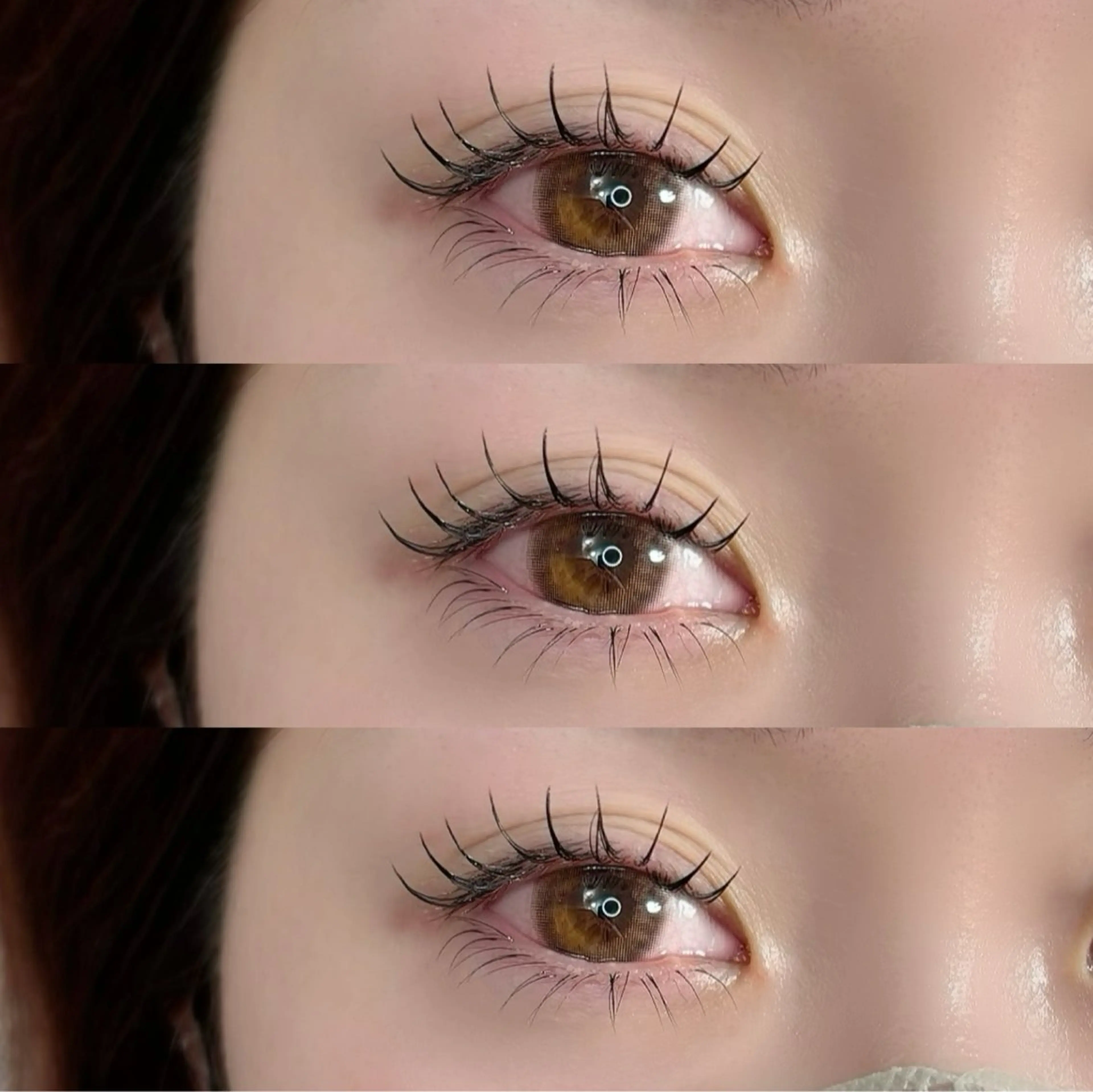 マツエク・マツパ バインドロック 束感まつ毛 フラットラッシュ 韓国風マツエク 下まつげエクステ 天王寺シャルモン misakiのマツエク・マツパデザイン