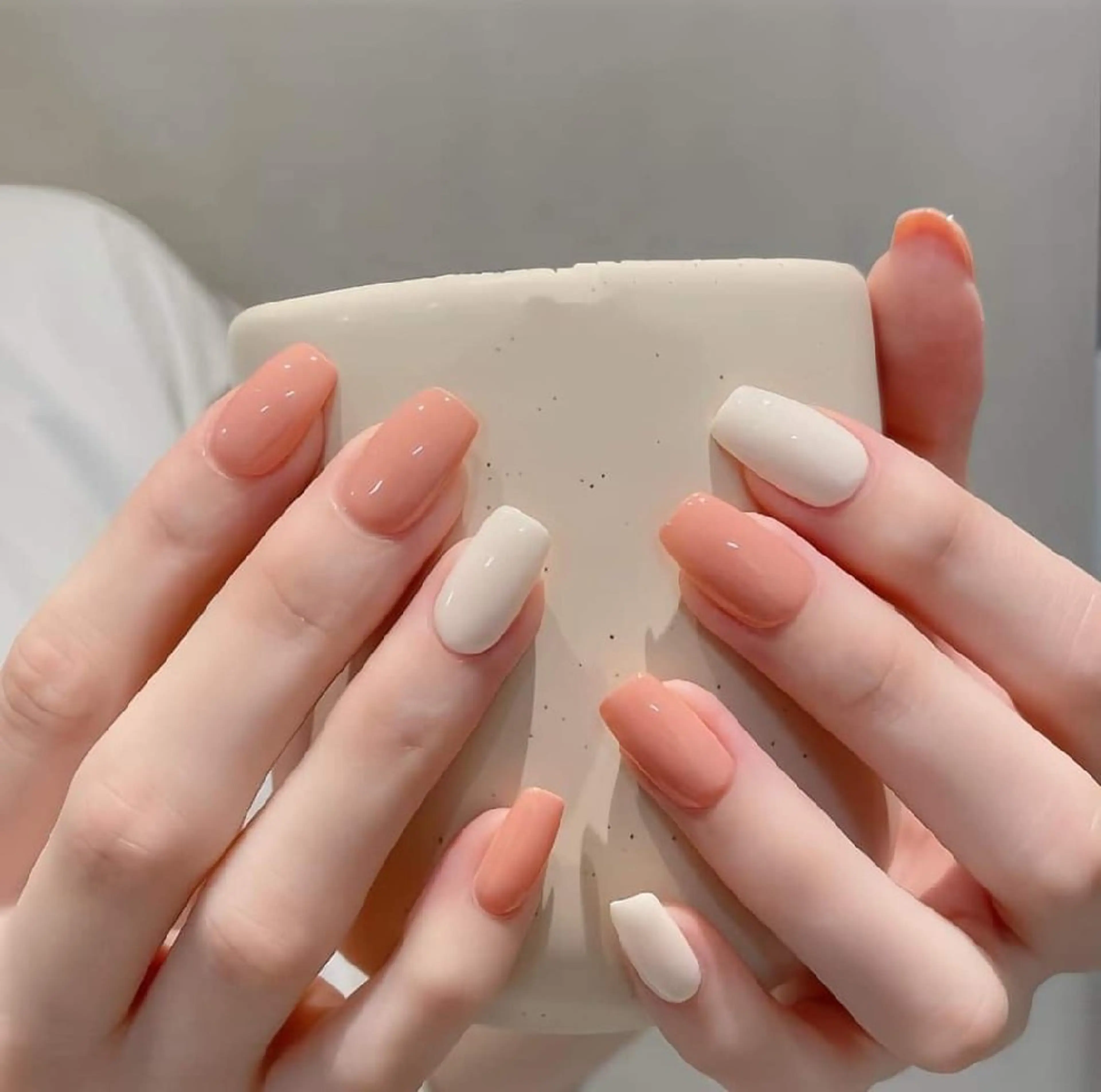 ハンドワンカラー  2 色ミックスの写真