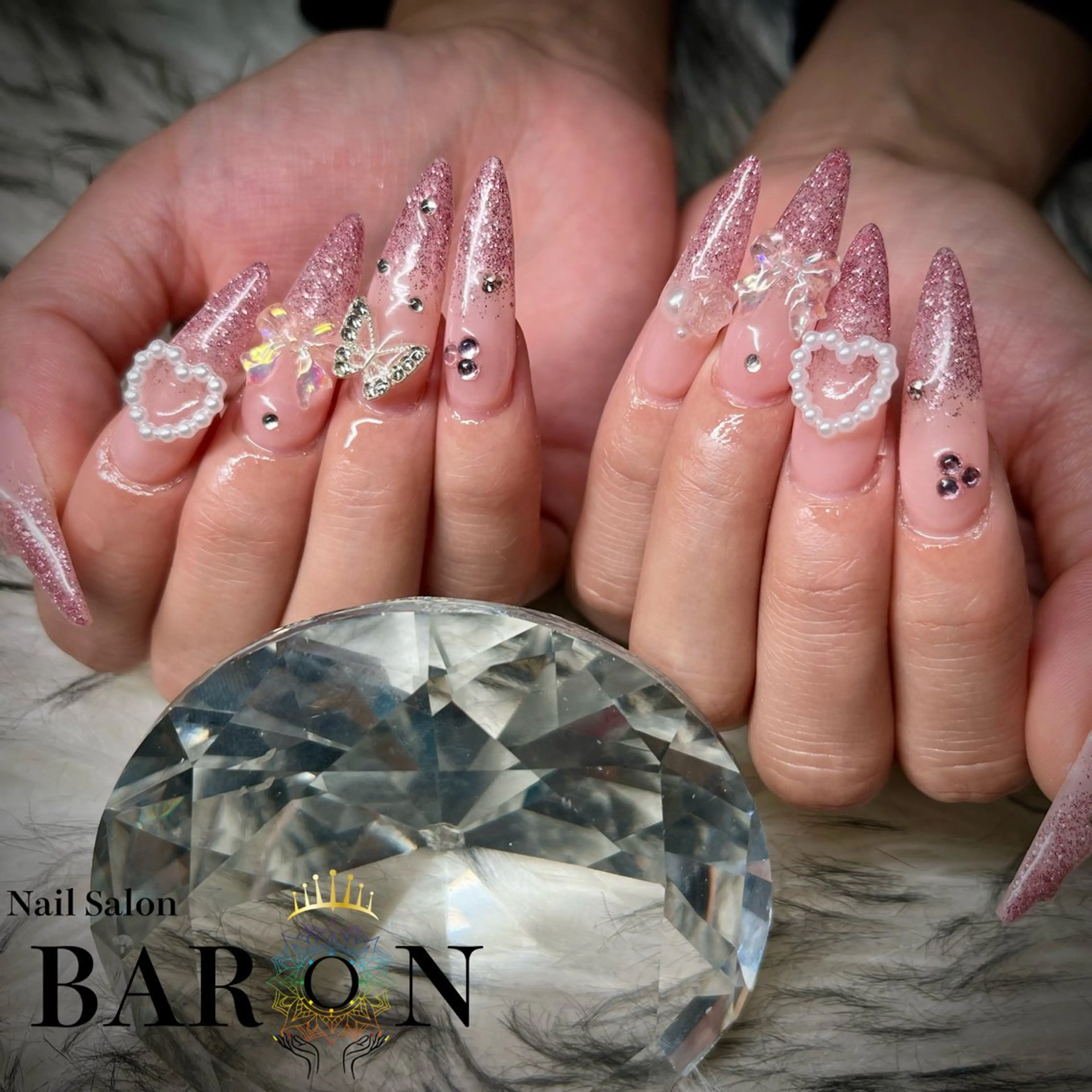 ネイル ハンドネイル ☆SAKI☆ BARON 店長のネイルデザイン