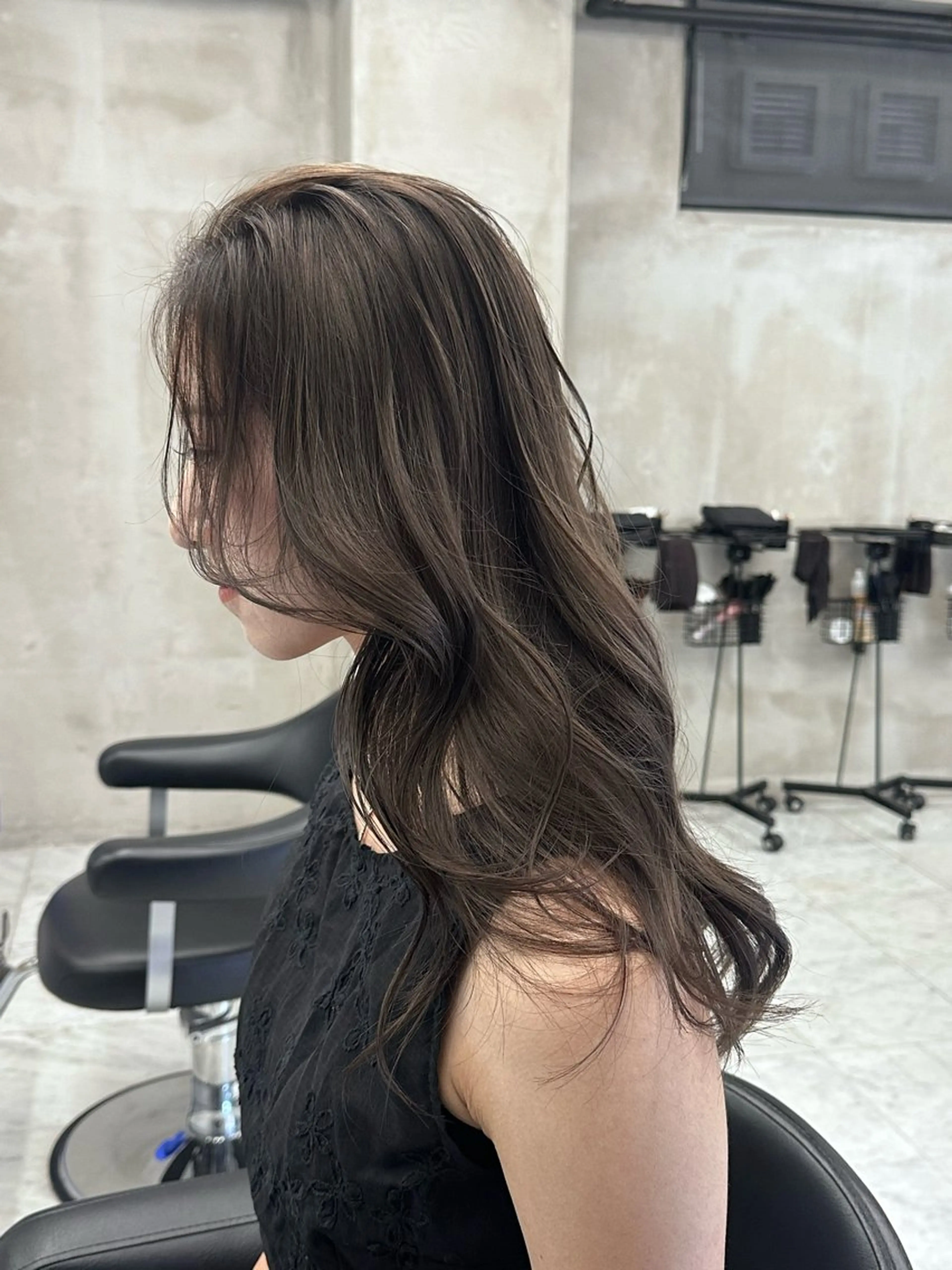 🫧艶や透明感が欲しい方に🫧イルミナカラー🫧シングルカラー(白髪染めも可)の写真