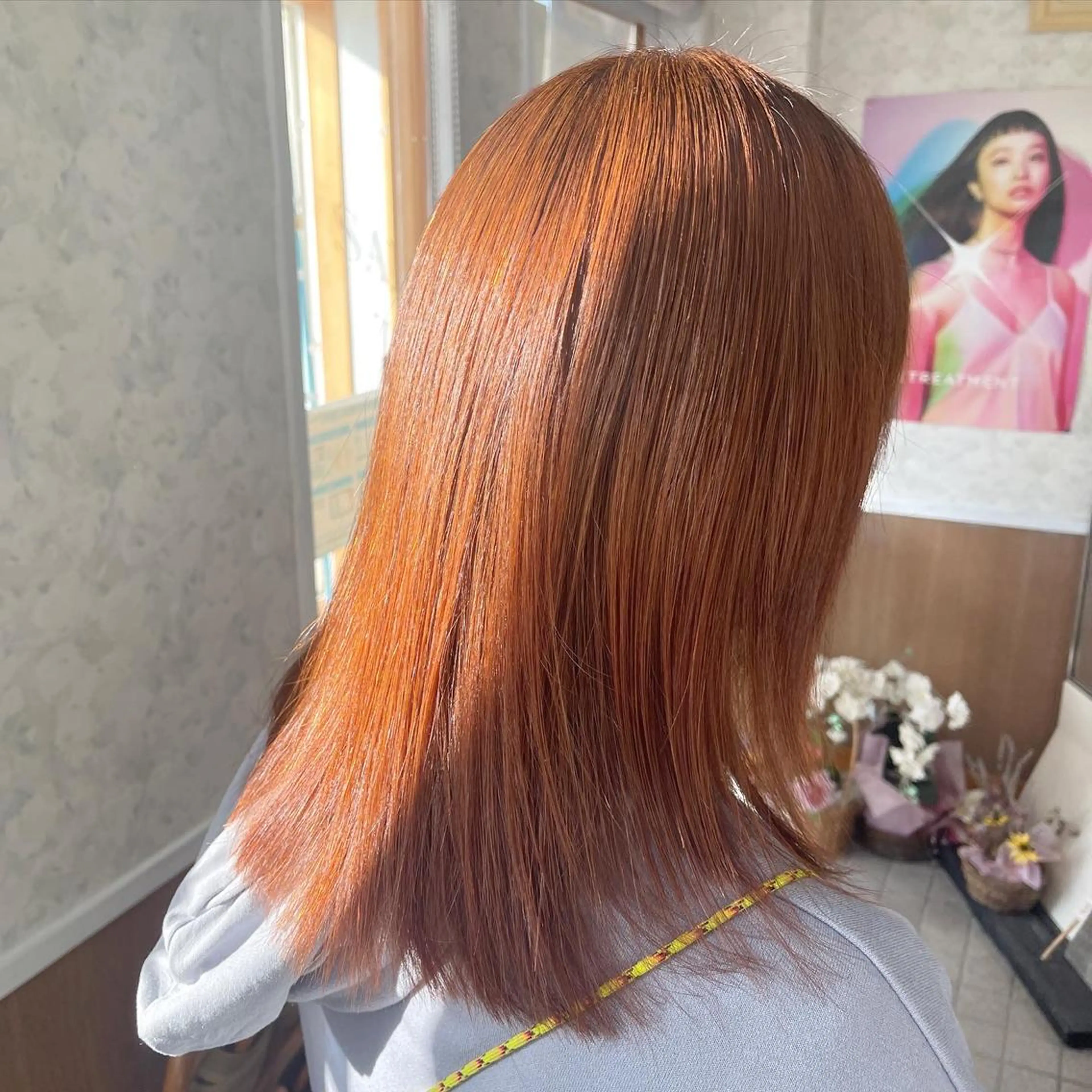 ミディアム カラー 髪質改善のプロ✨りな さんのヘアスタイル