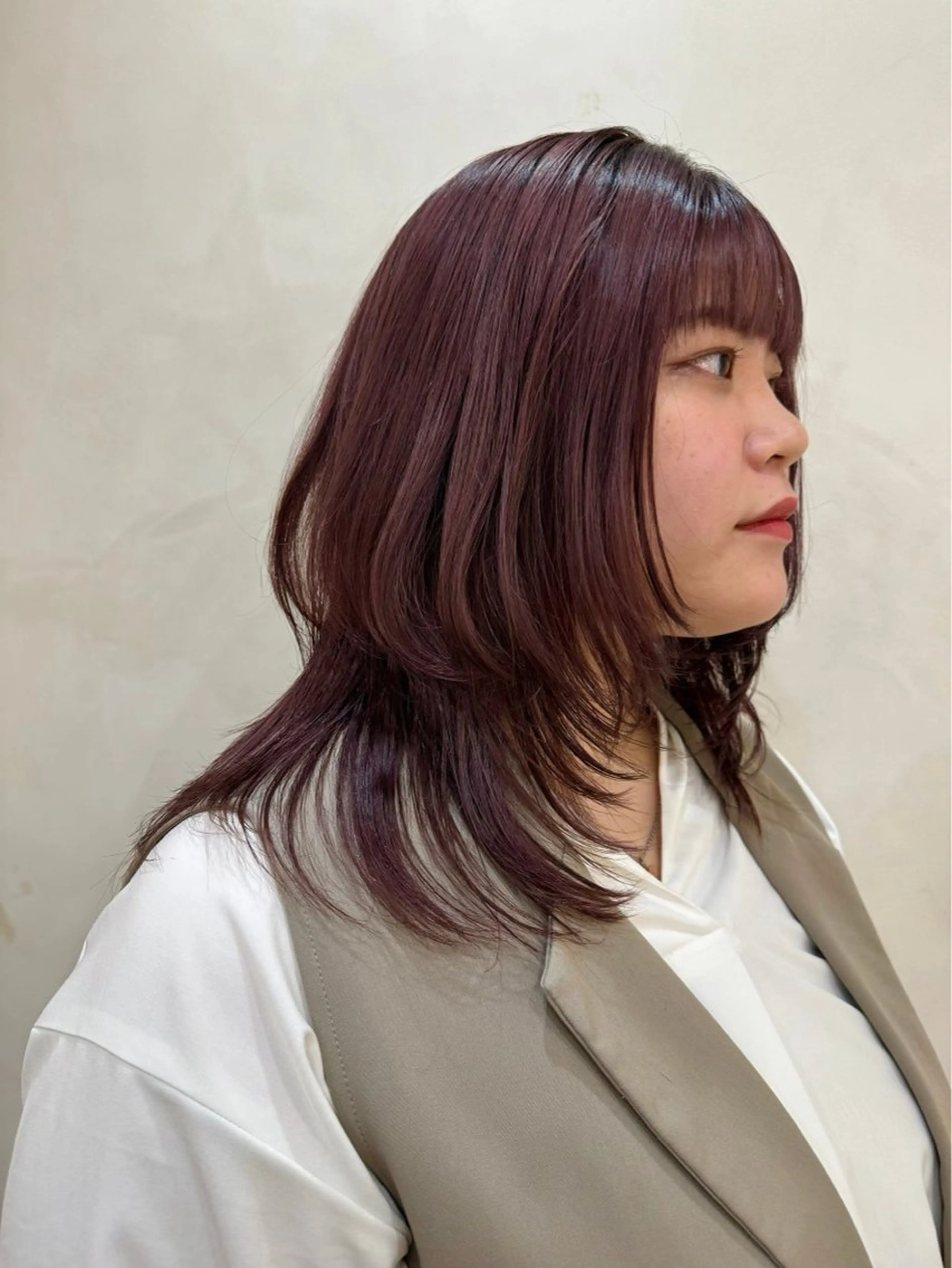 ロング rino/カット /ミディアム/名古屋のヘアスタイル