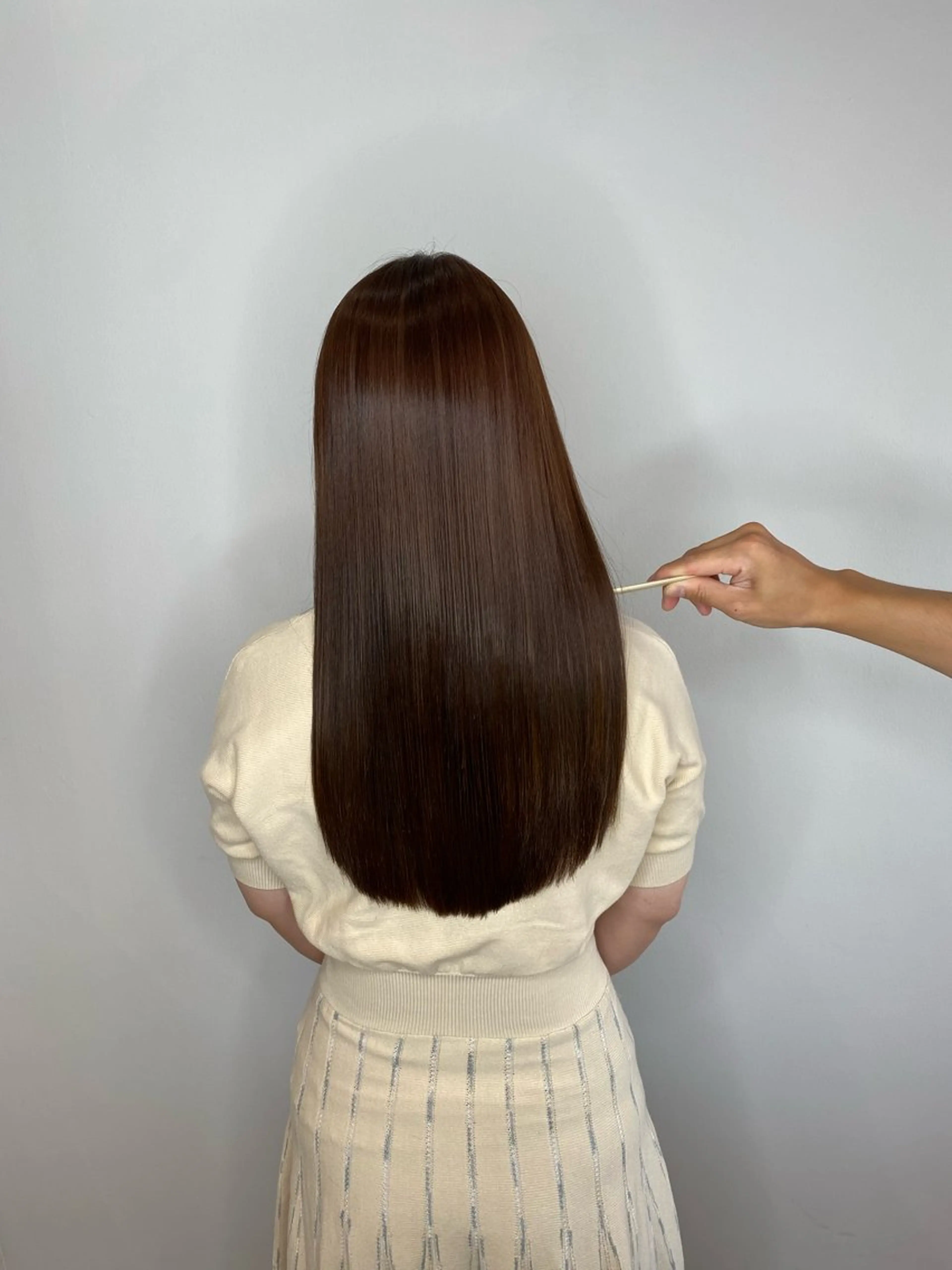 セミロング 髪質改善 トリートメント Liberta塚口所属・Liberta 塚口のヘアスタイル