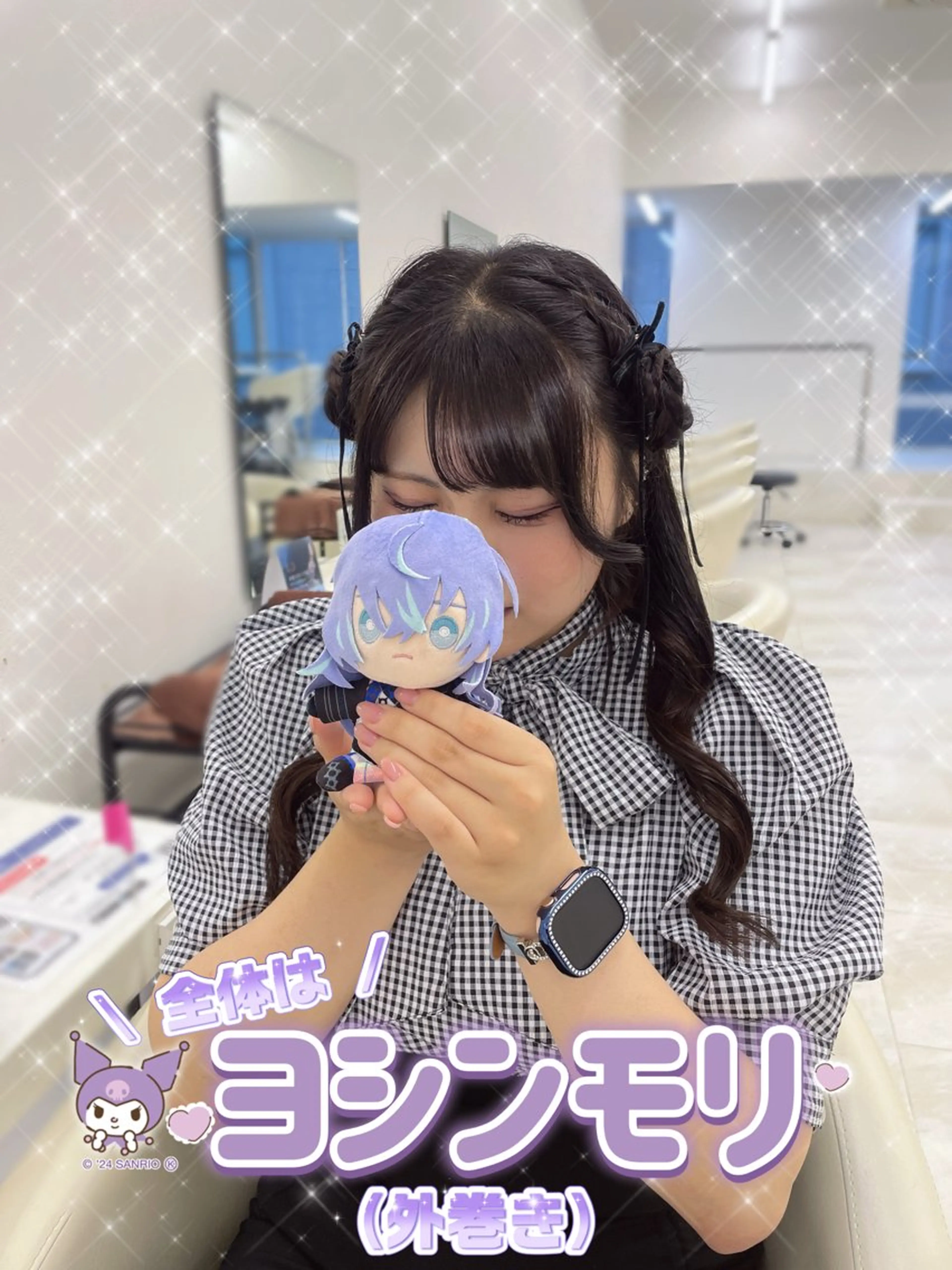 ヘアアレンジ ヘアセット 声優オタク美容師🎀 𝑹𝑰𝑵𝑶𝑵のヘアスタイル