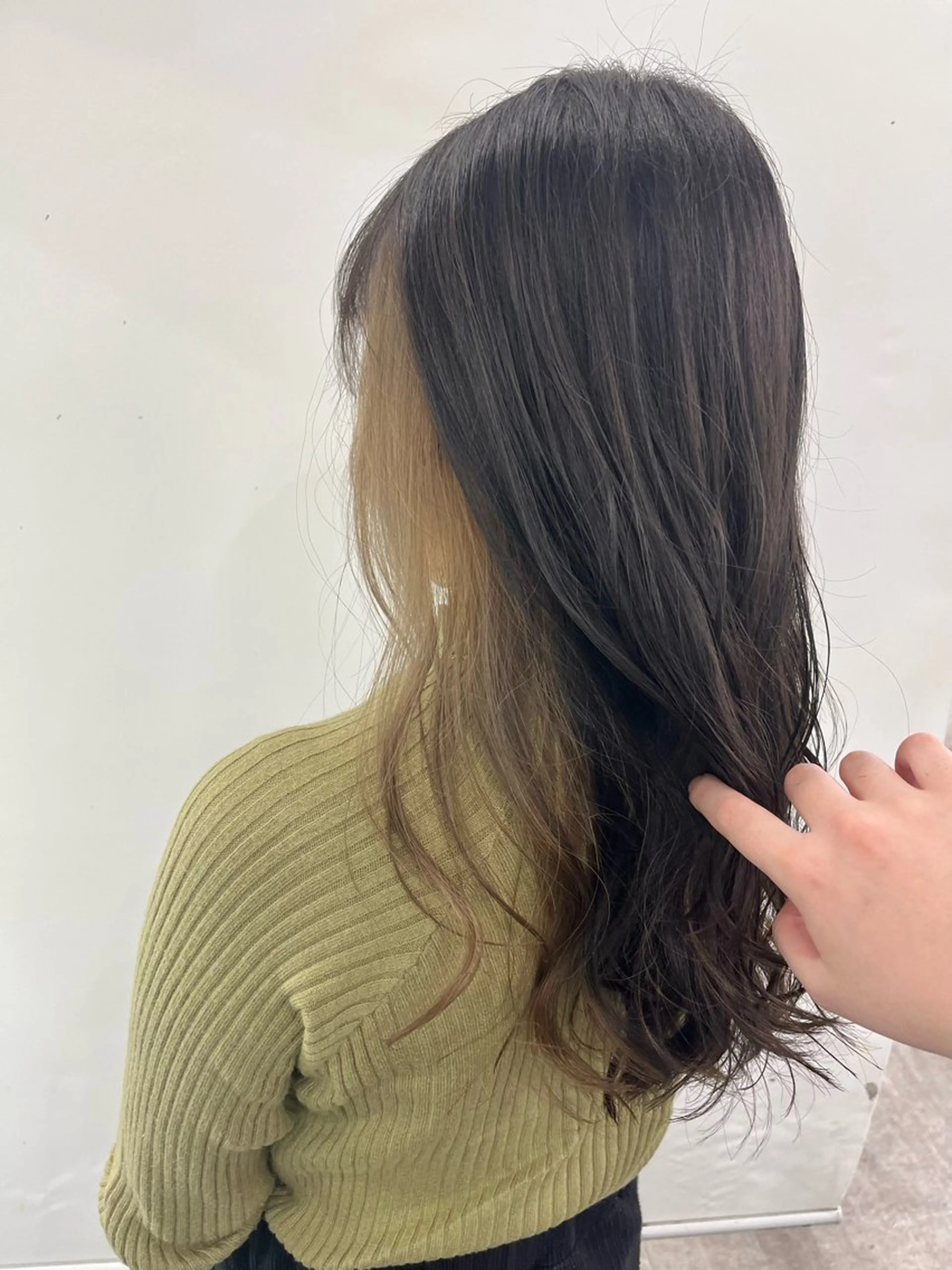 カラー 【北千住】🌈韓国風 レイヤー✨小顔カットのヘアスタイル