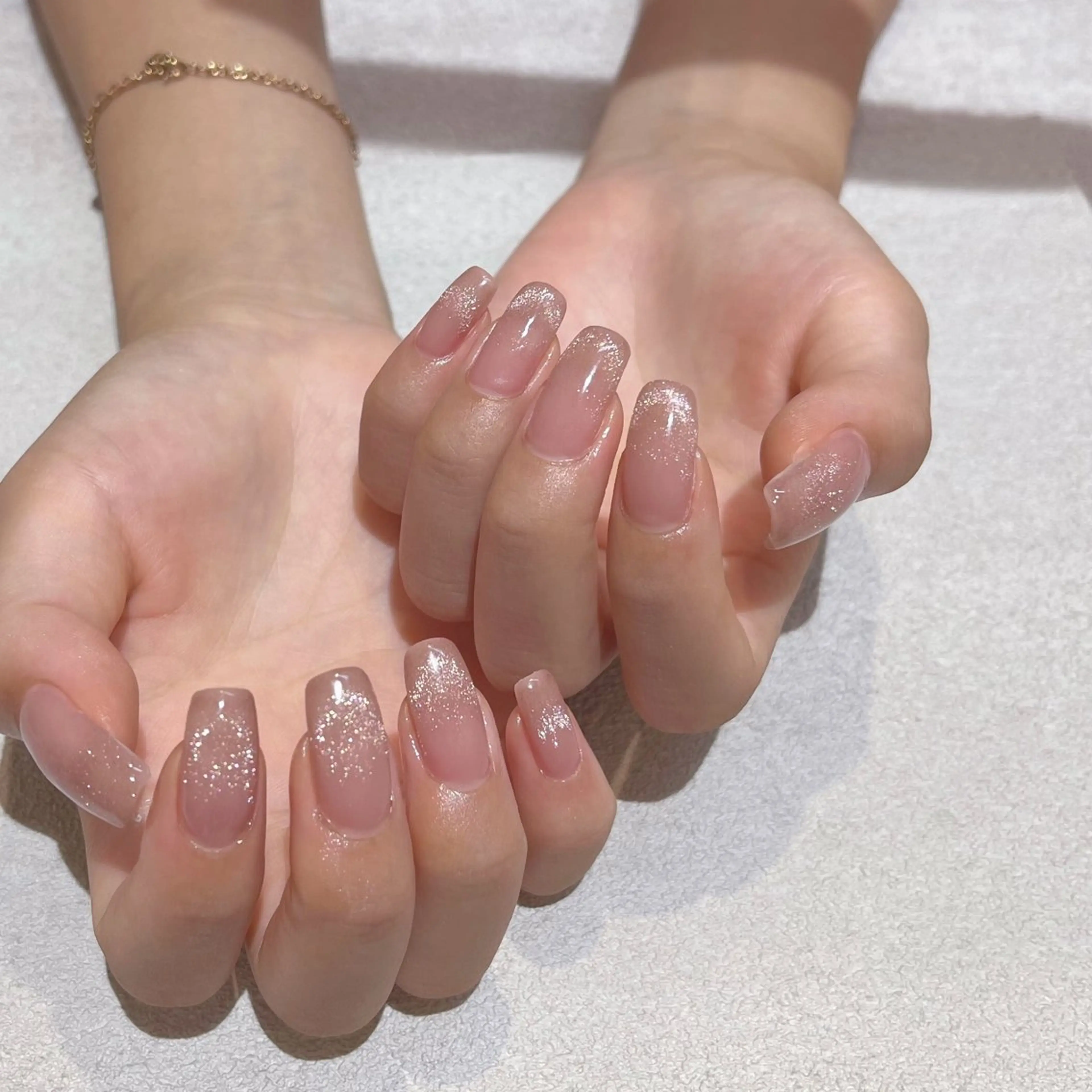 ネイル ピンク 米倉 五織のネイルデザイン