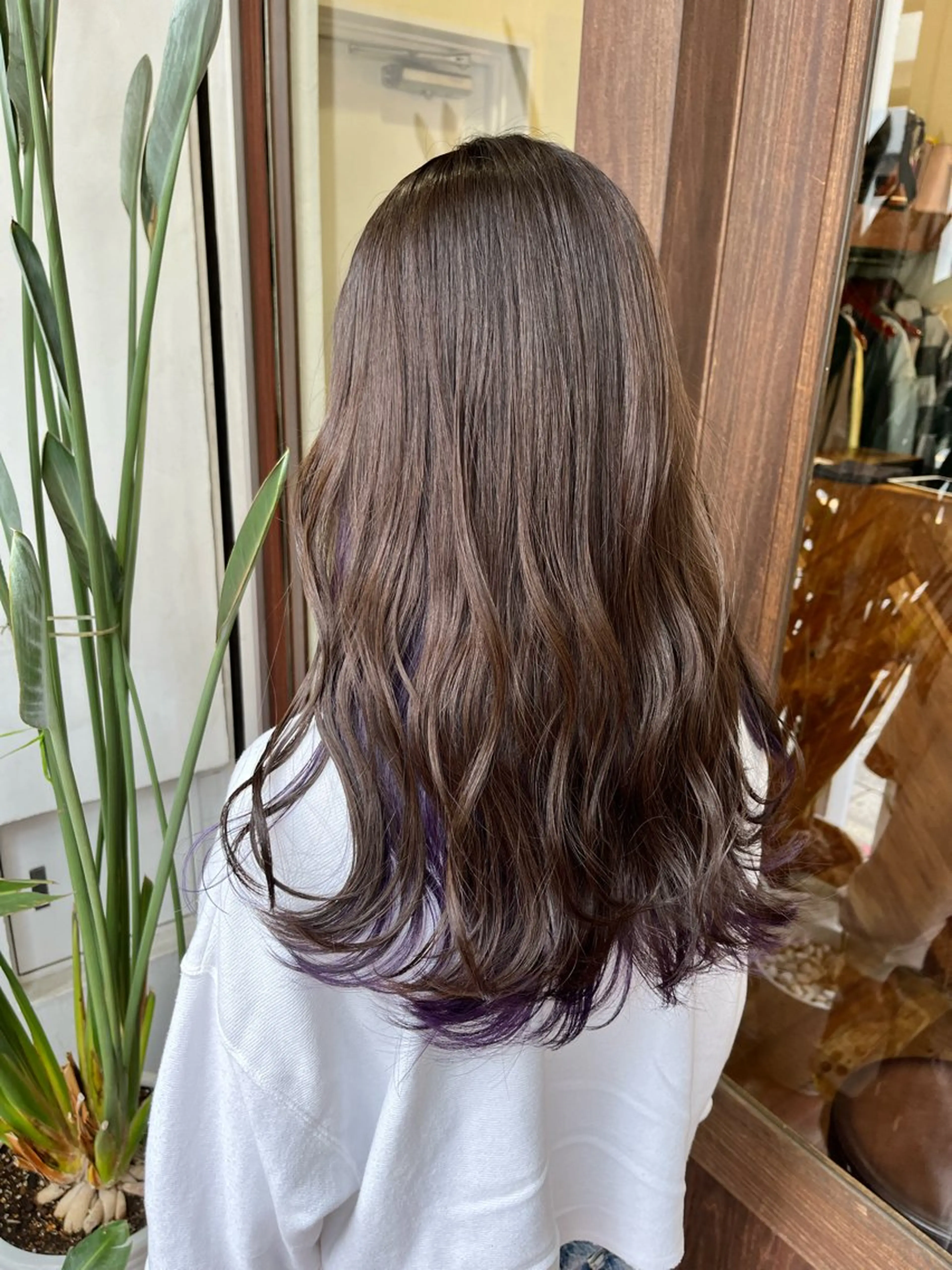 ミディアム カラー インナーカラー 🫧艶髪デザイナー 🫧白石航汰のヘアスタイル