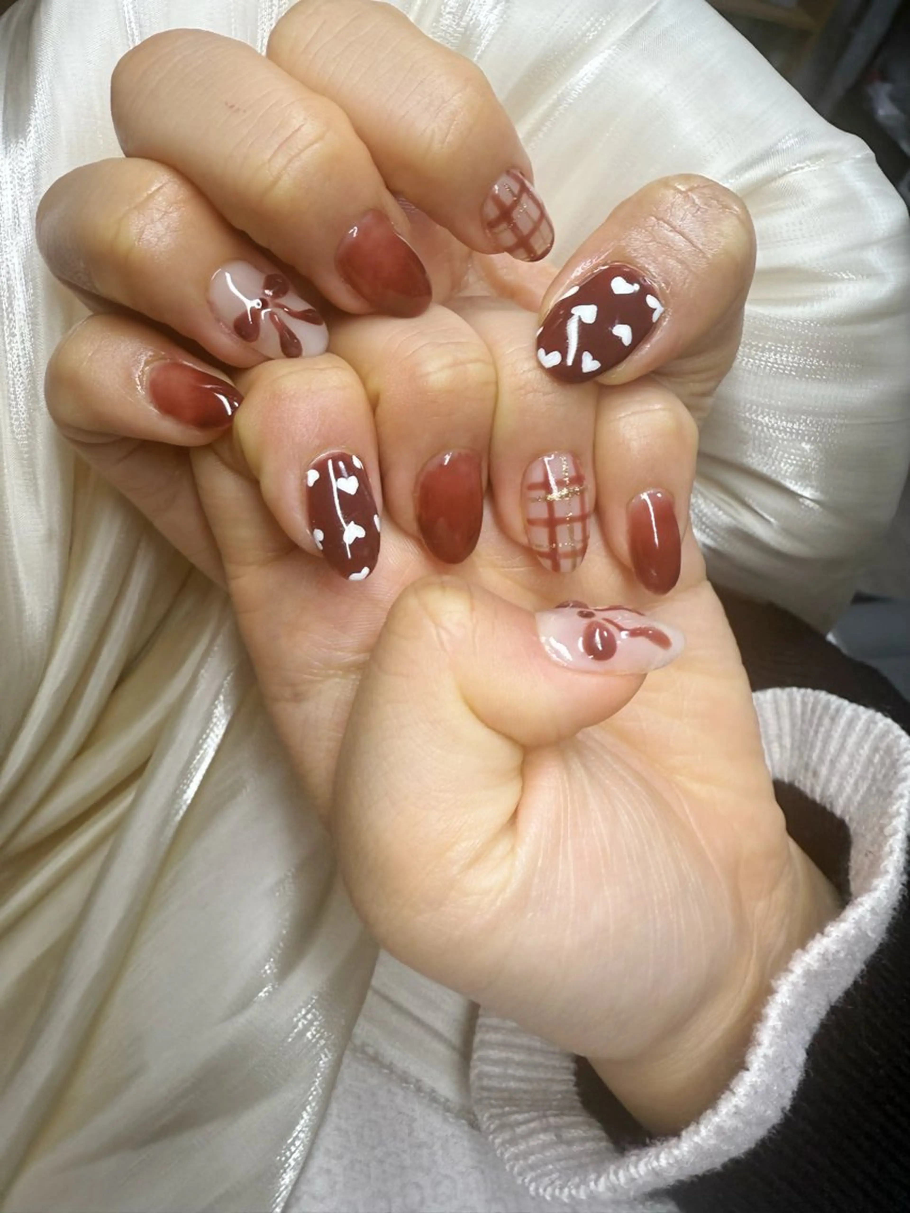 ネイル EE.Nail所属・FuFu.Nail 2️⃣番のネイルデザイン