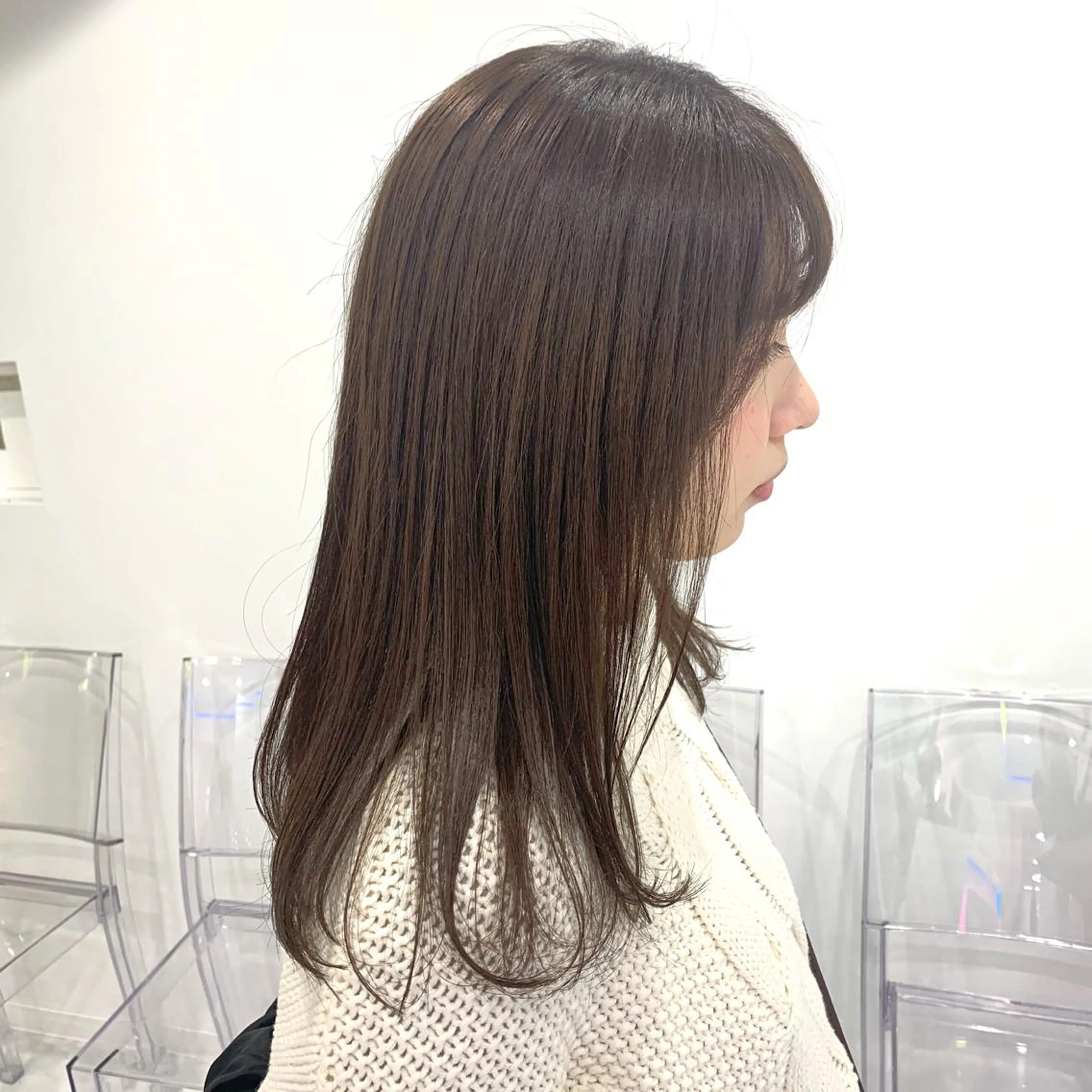 ミディアム カラー ヘアアレンジ GO TODAY SHAiRE SALON  原宿verno店所属・完全💗マンツーマン marinのヘアスタイル