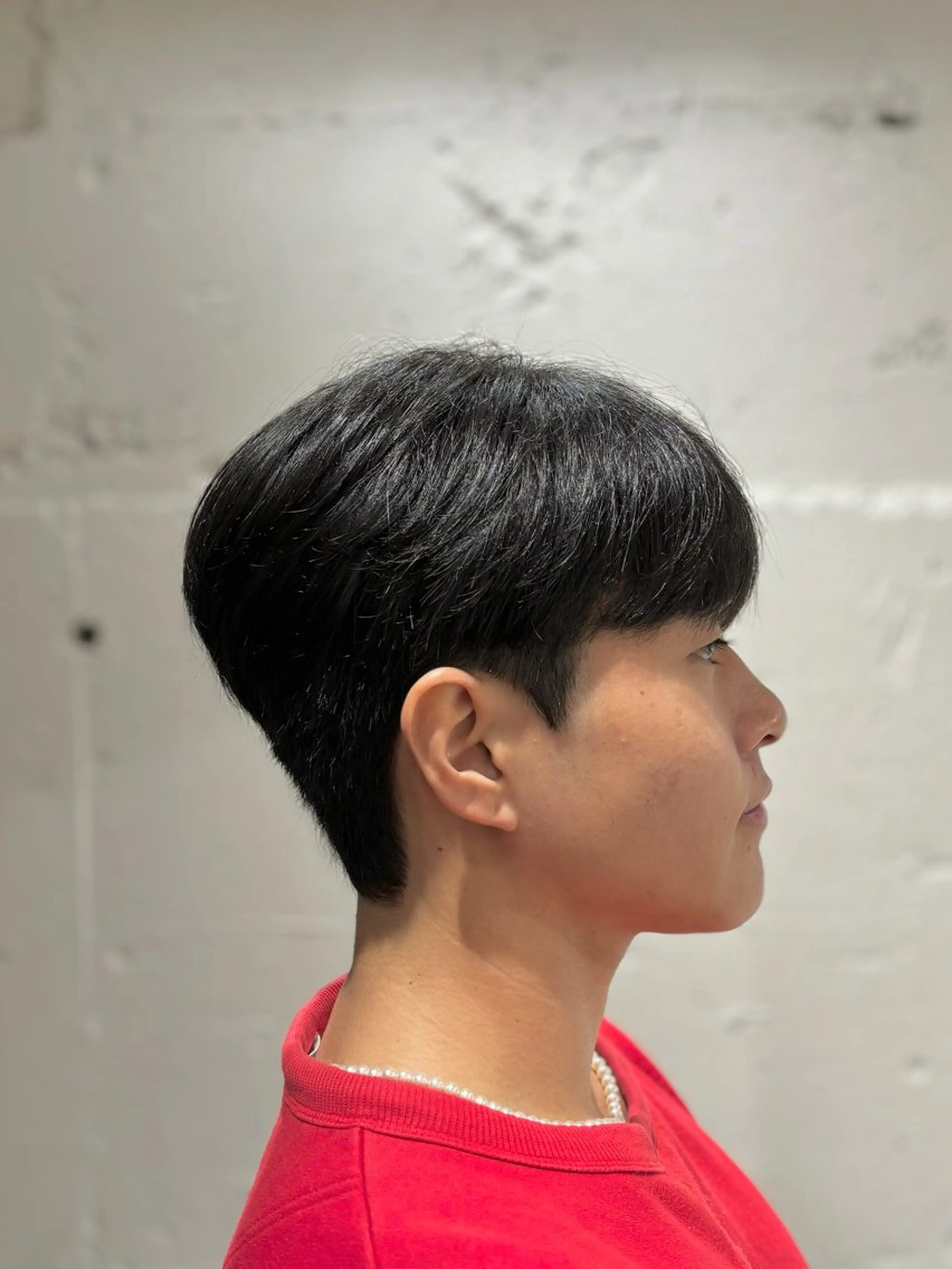 ショート パーマ メンズ カット トリートメント 韓国メンズヘア/ ダウンパーマ/歩夢のヘアスタイル