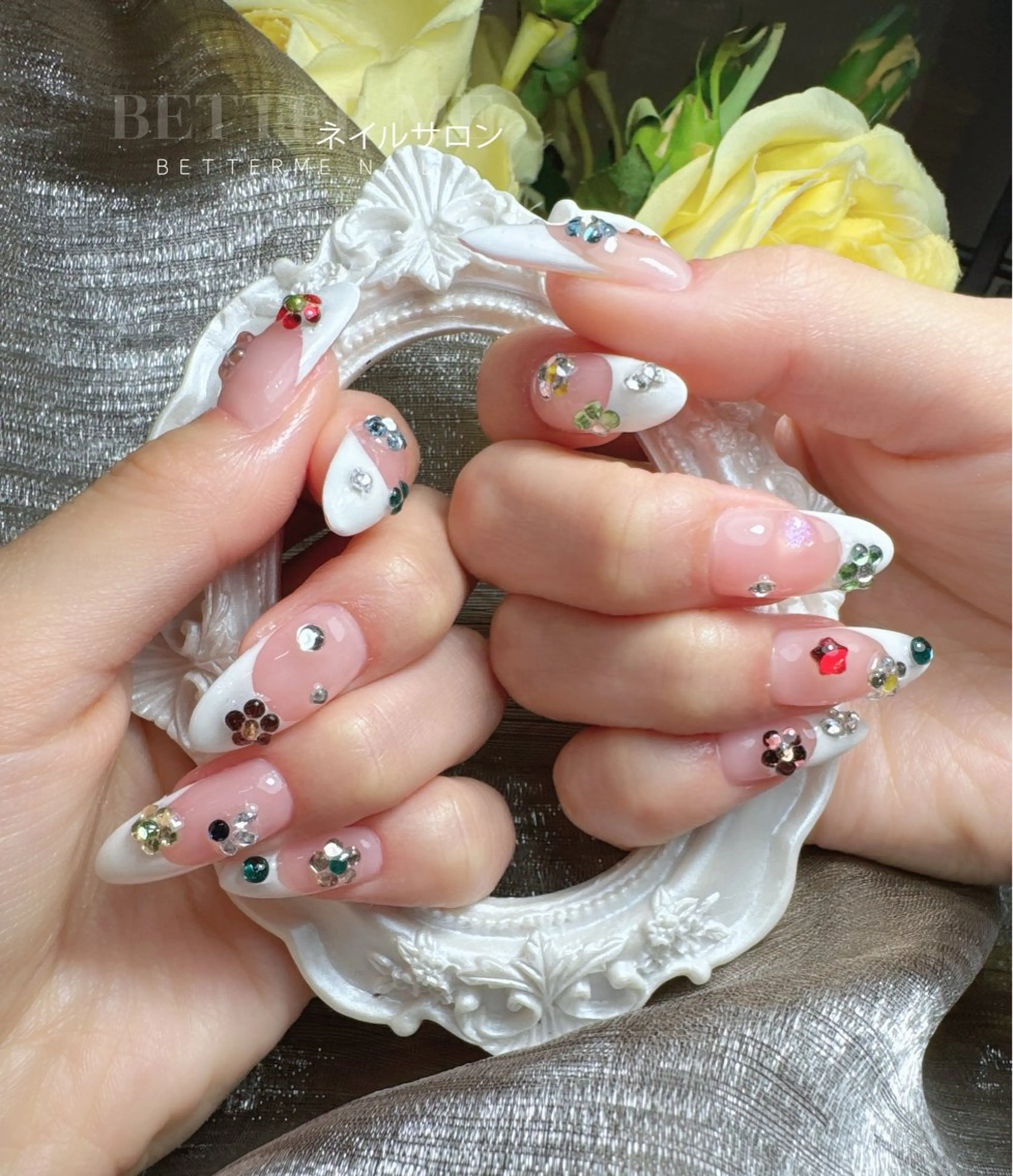 ネイル ハンドネイル BETTER ME ネイルサロン池田公園のネイルデザイン
