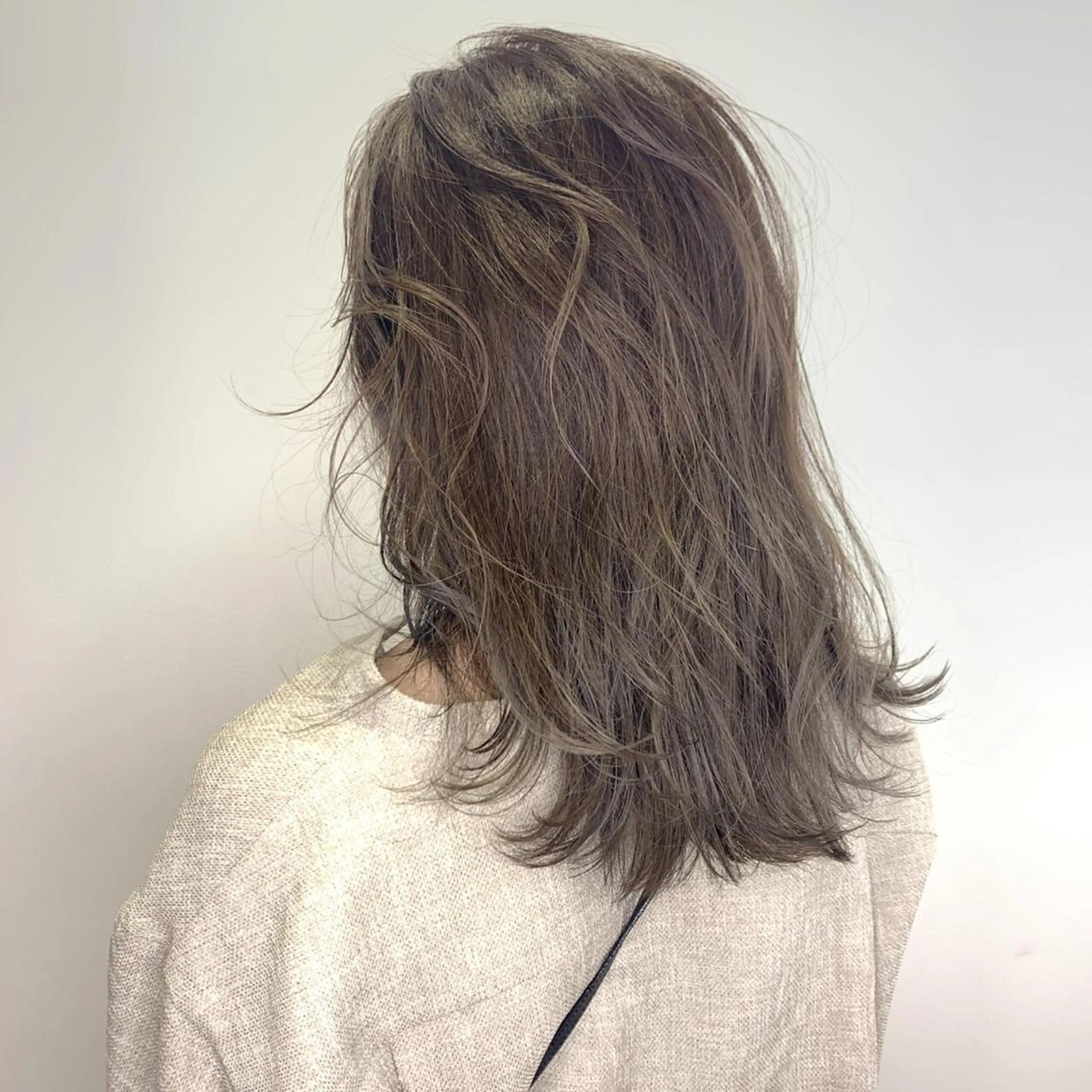 ミディアム カラー ヘアカラー トリートメント 関 京磨のヘアスタイル