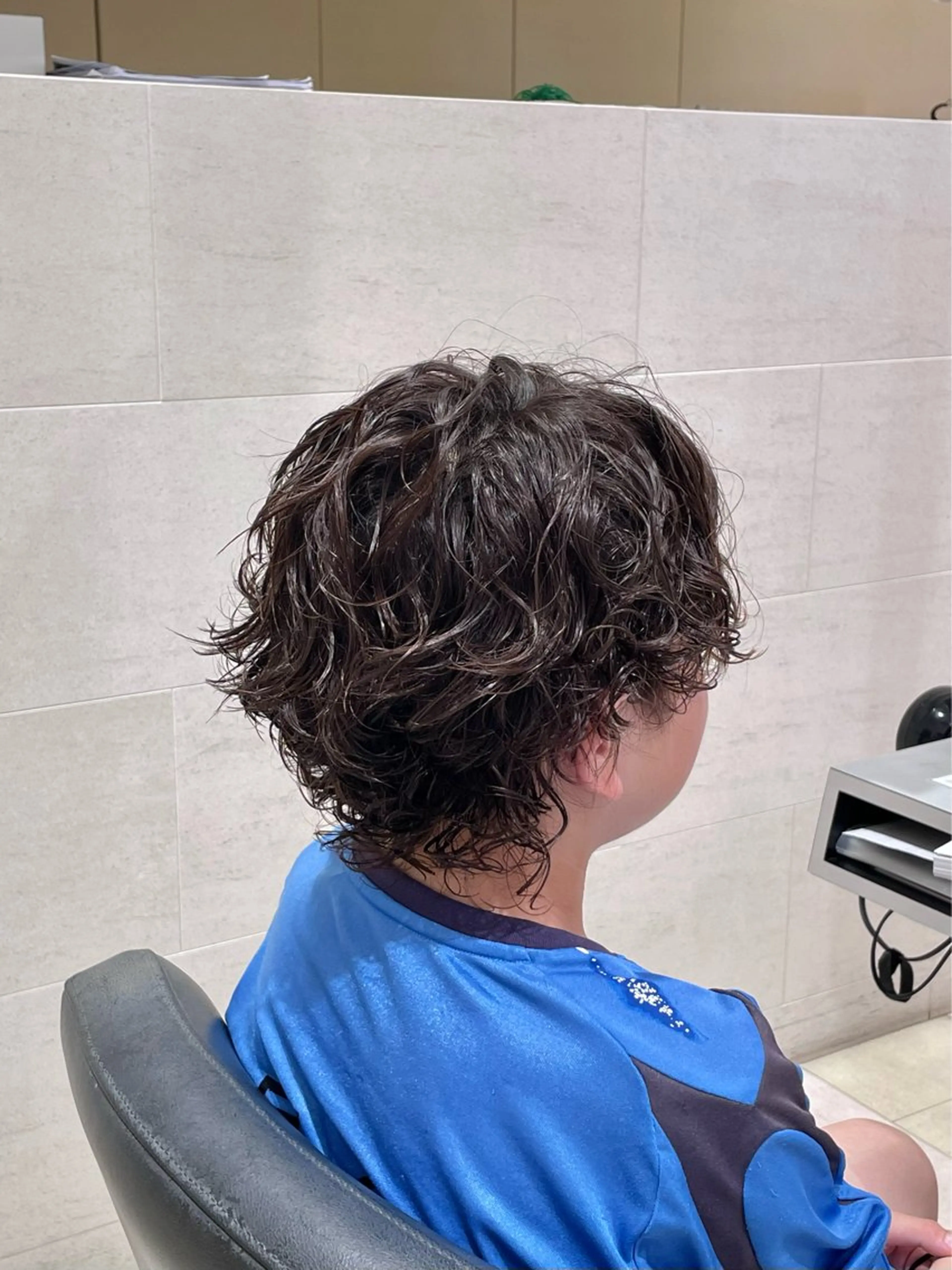 ショート メンズ カット パーマ GRAZIE due所属・シャドウパーマ ・波巻き/篠谷祐輝のヘアスタイル