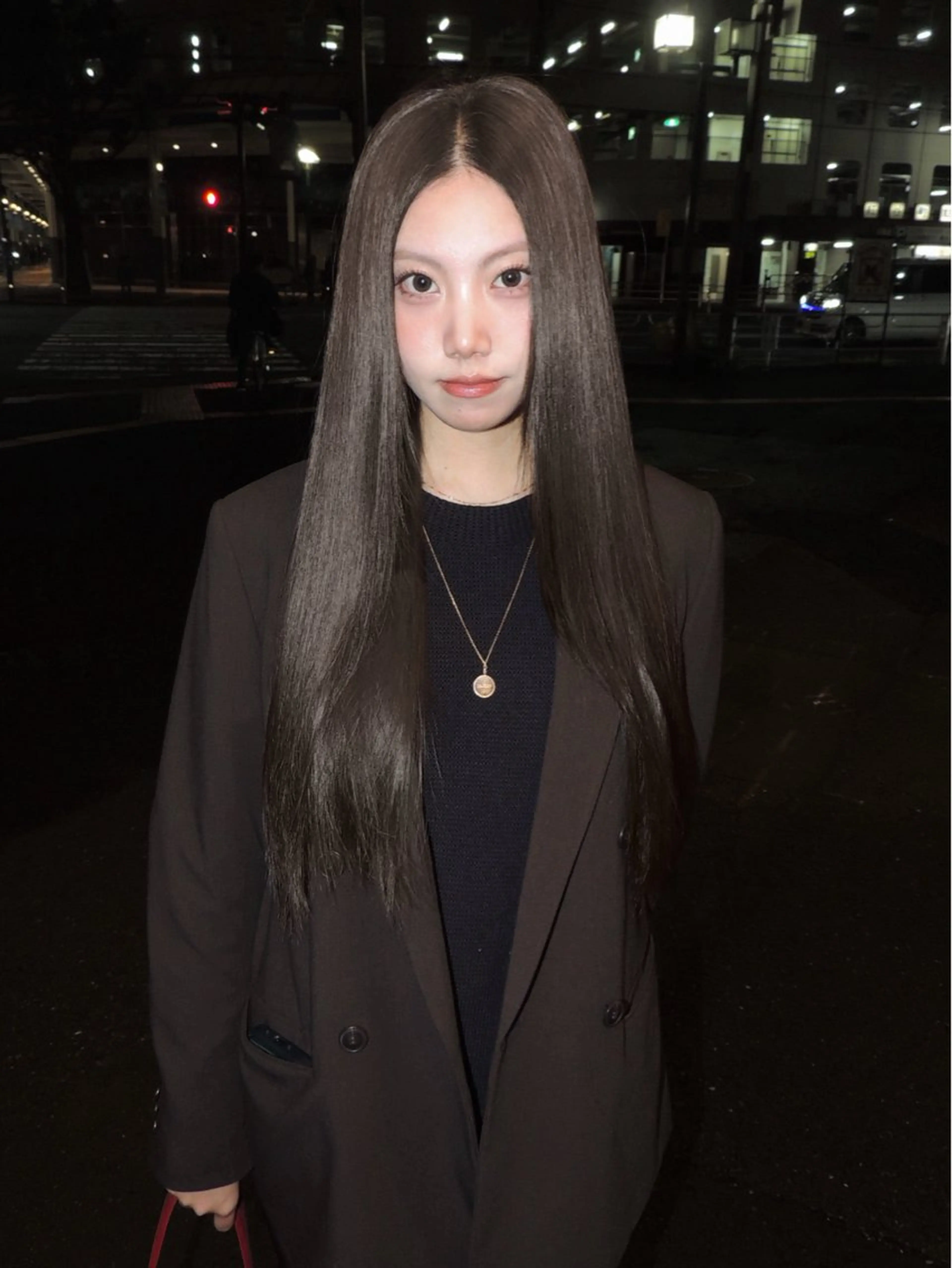 ロング ヘアカラー noya karinのヘアスタイル