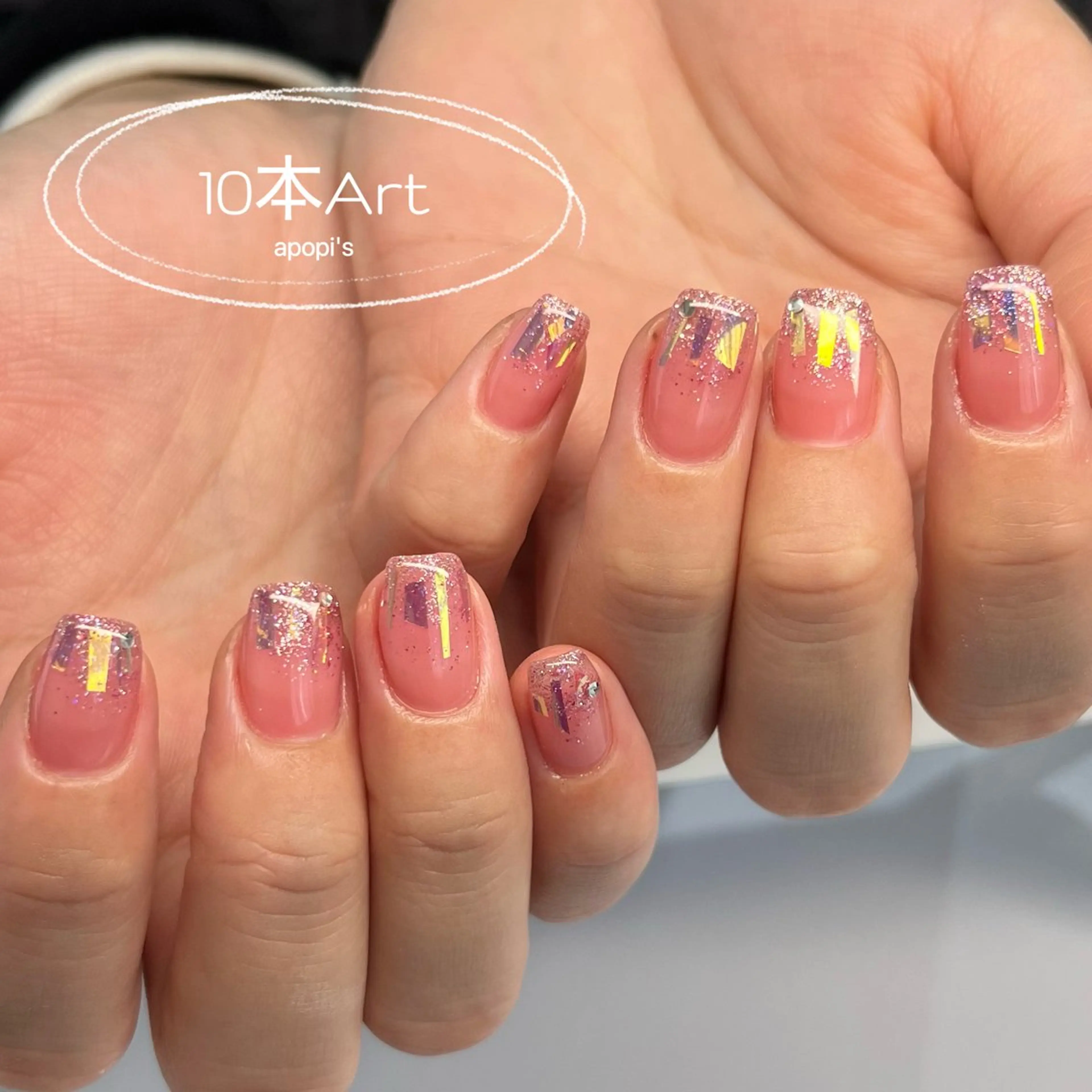 ネイル ハンドネイル apopi's所属・apopis＊ close23:00のネイルデザイン