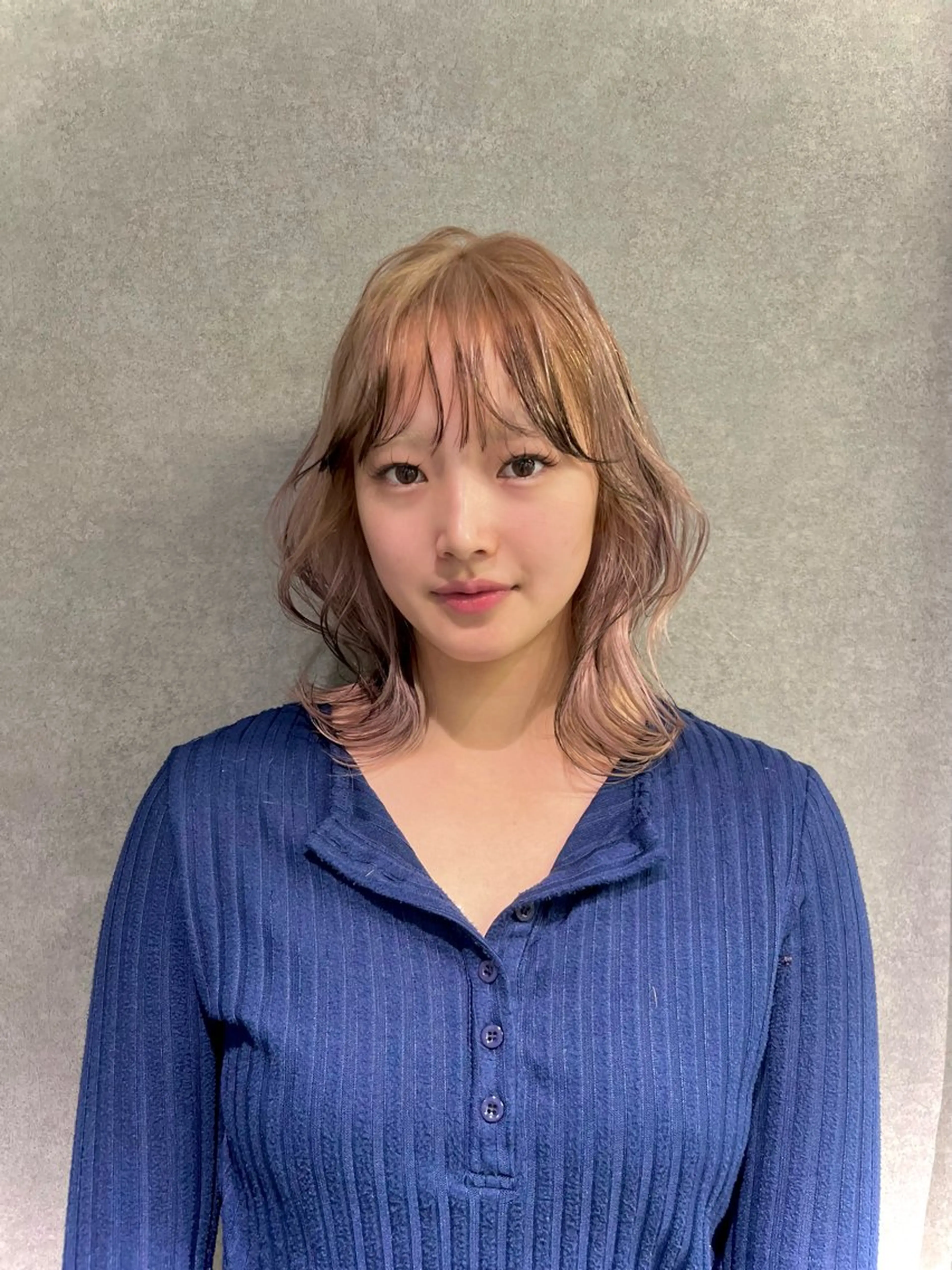 ミディアム ヘアカラー rilas Beauty salon所属・博多/ハイトーン /syokoのヘアスタイル