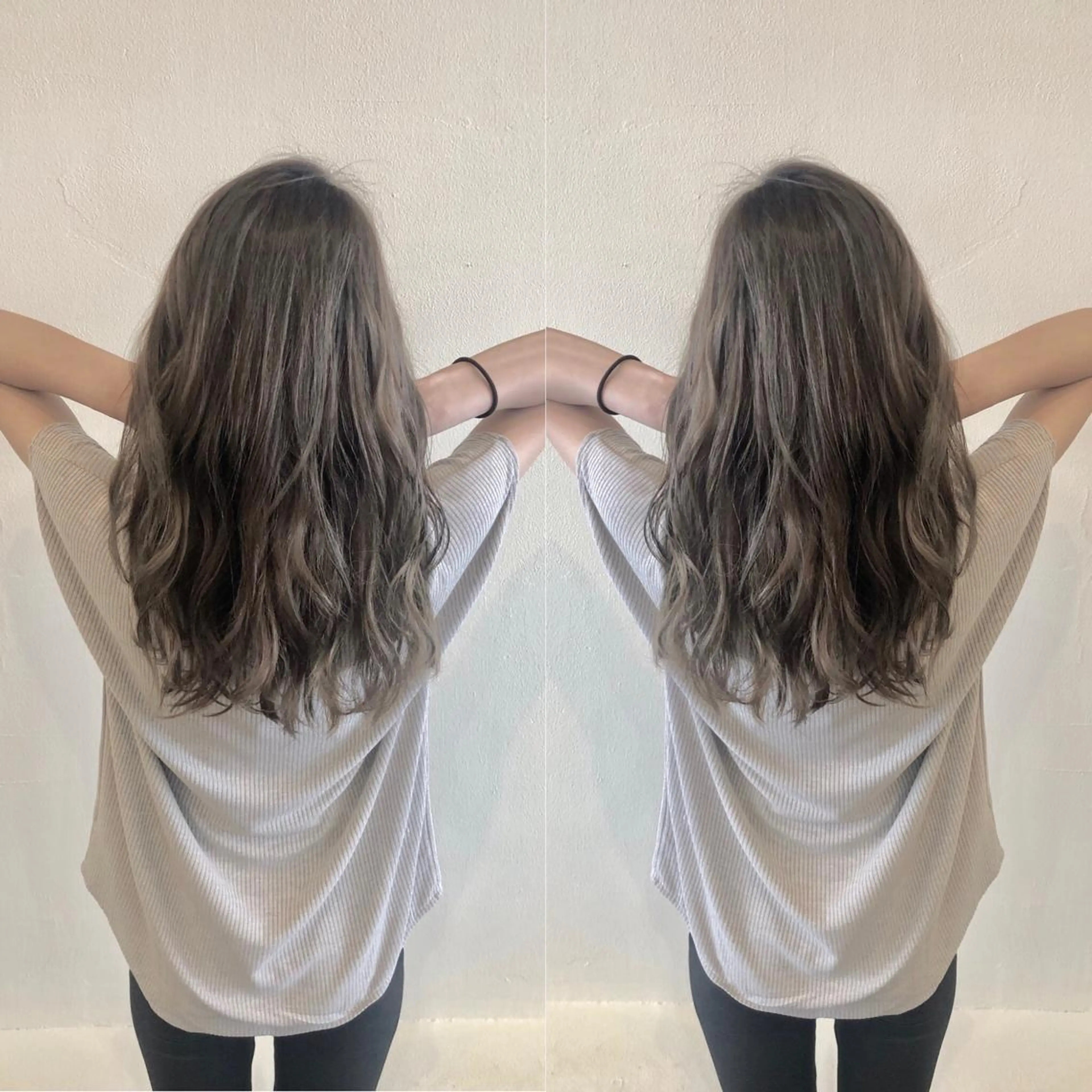 セミロング カラー ヘアカラー Hair make VERDA所属・宮下 耕平のヘアスタイル