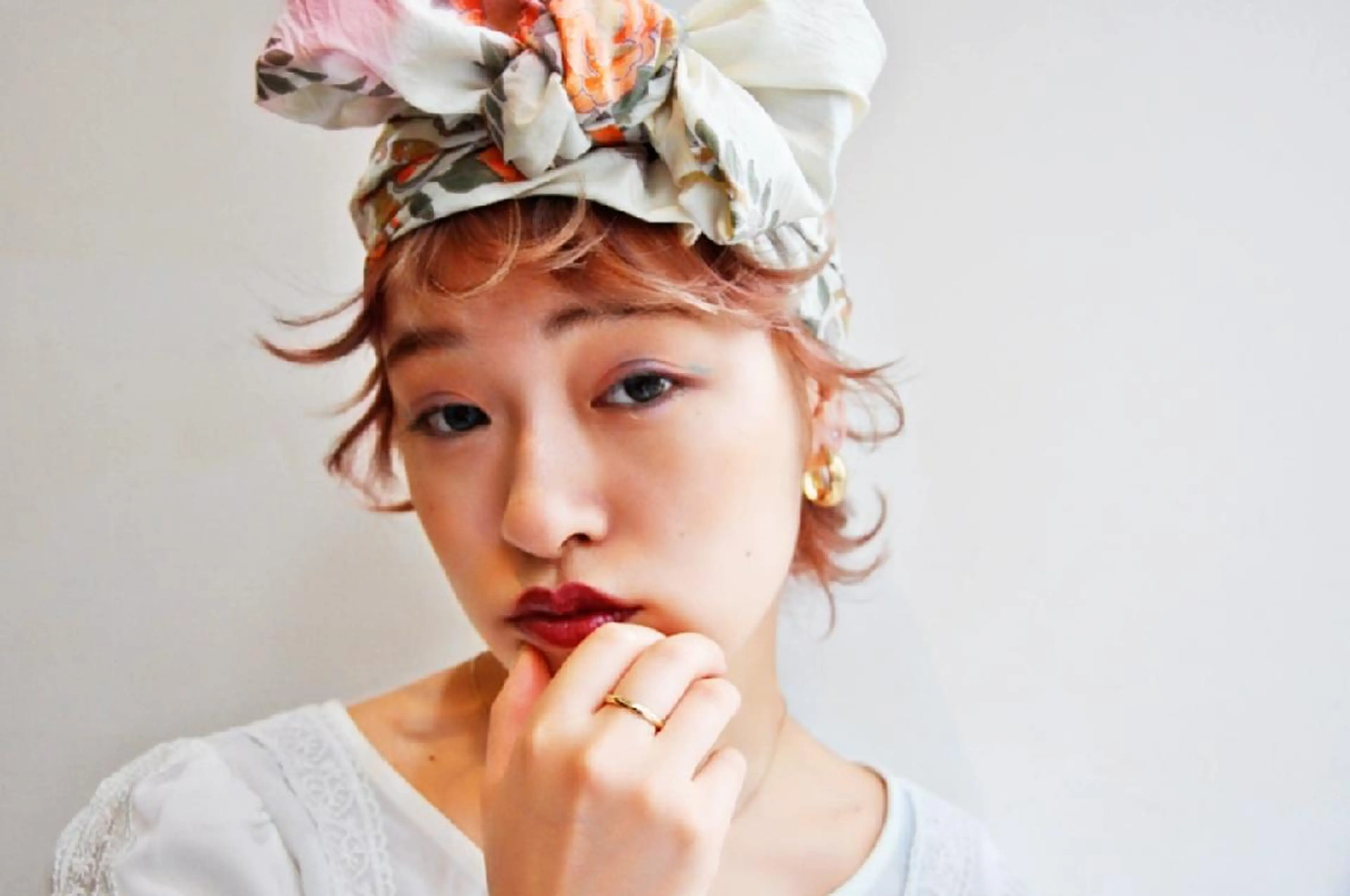 ショート パーマ ヘアアレンジ OKAMOTO SUSUMUのヘアスタイル