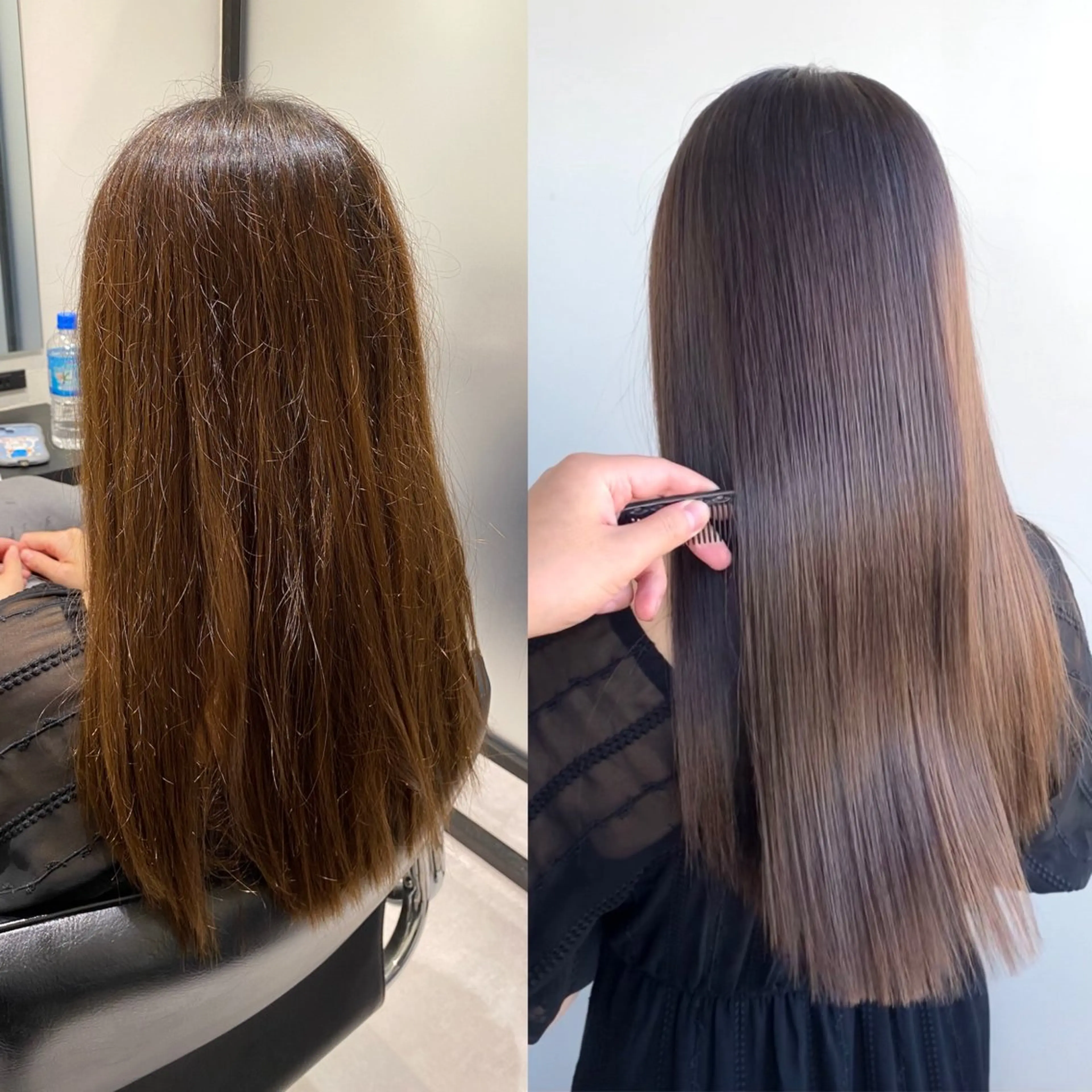 ロング カラー ヘアアレンジ カット ヘアカラー トリートメント 髪質改善水素TR× レイヤーカット/熊澤のヘアスタイル