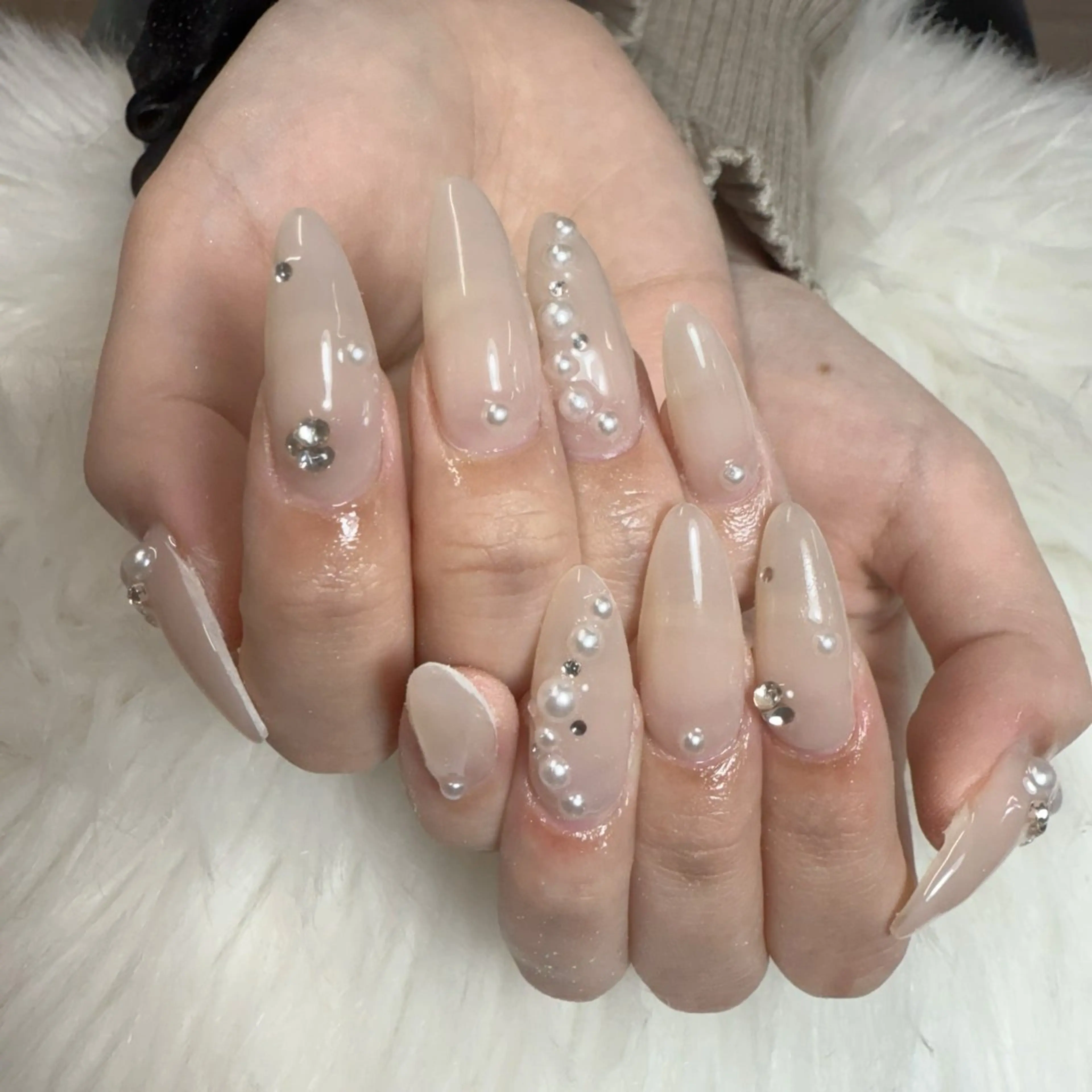 ネイル ハンドネイル 🐰Lemode🤍 パラジェル取扱店のネイルデザイン