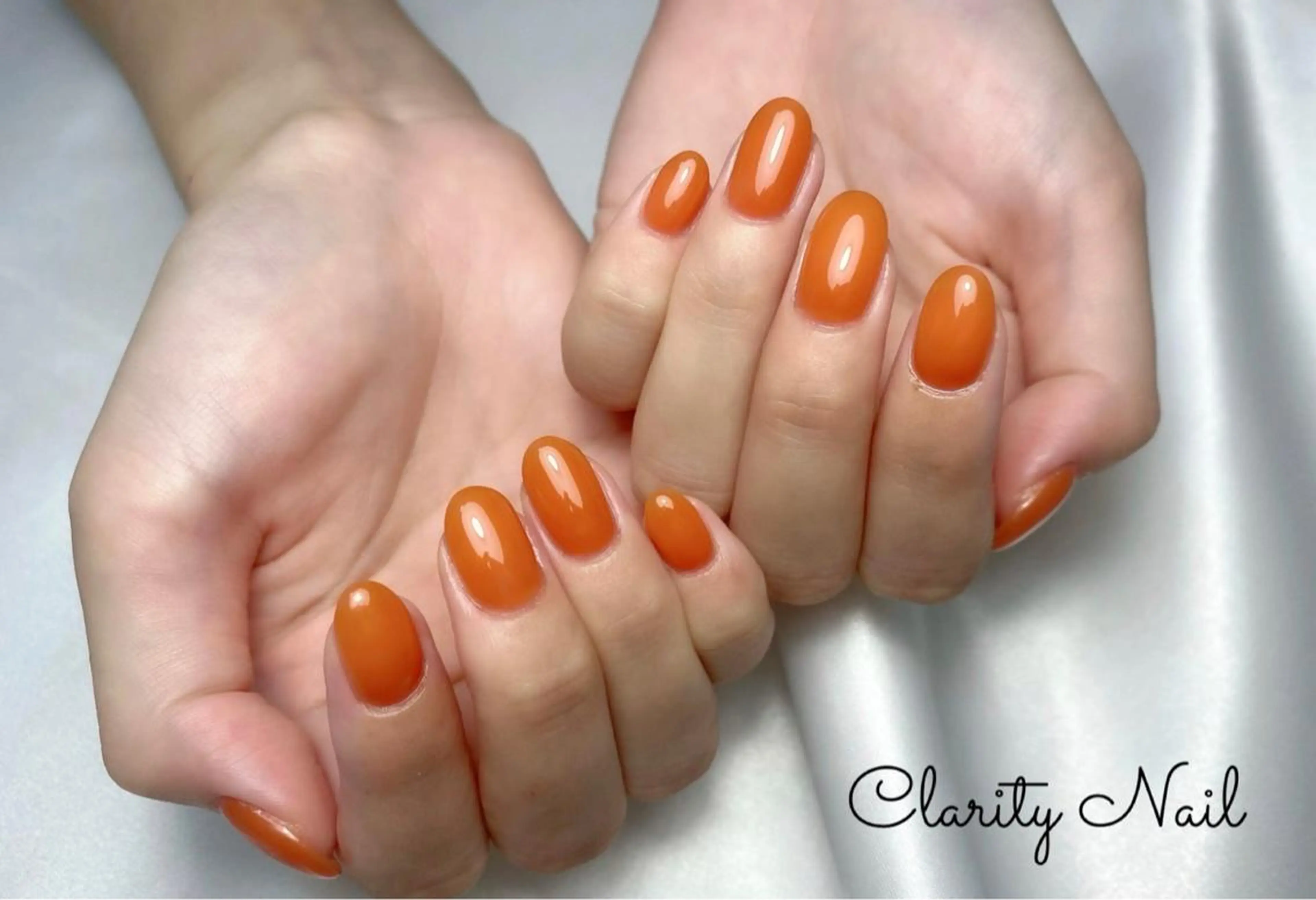 ネイル ワンカラーネイル ハンドネイル Clarity Nailのネイルデザイン