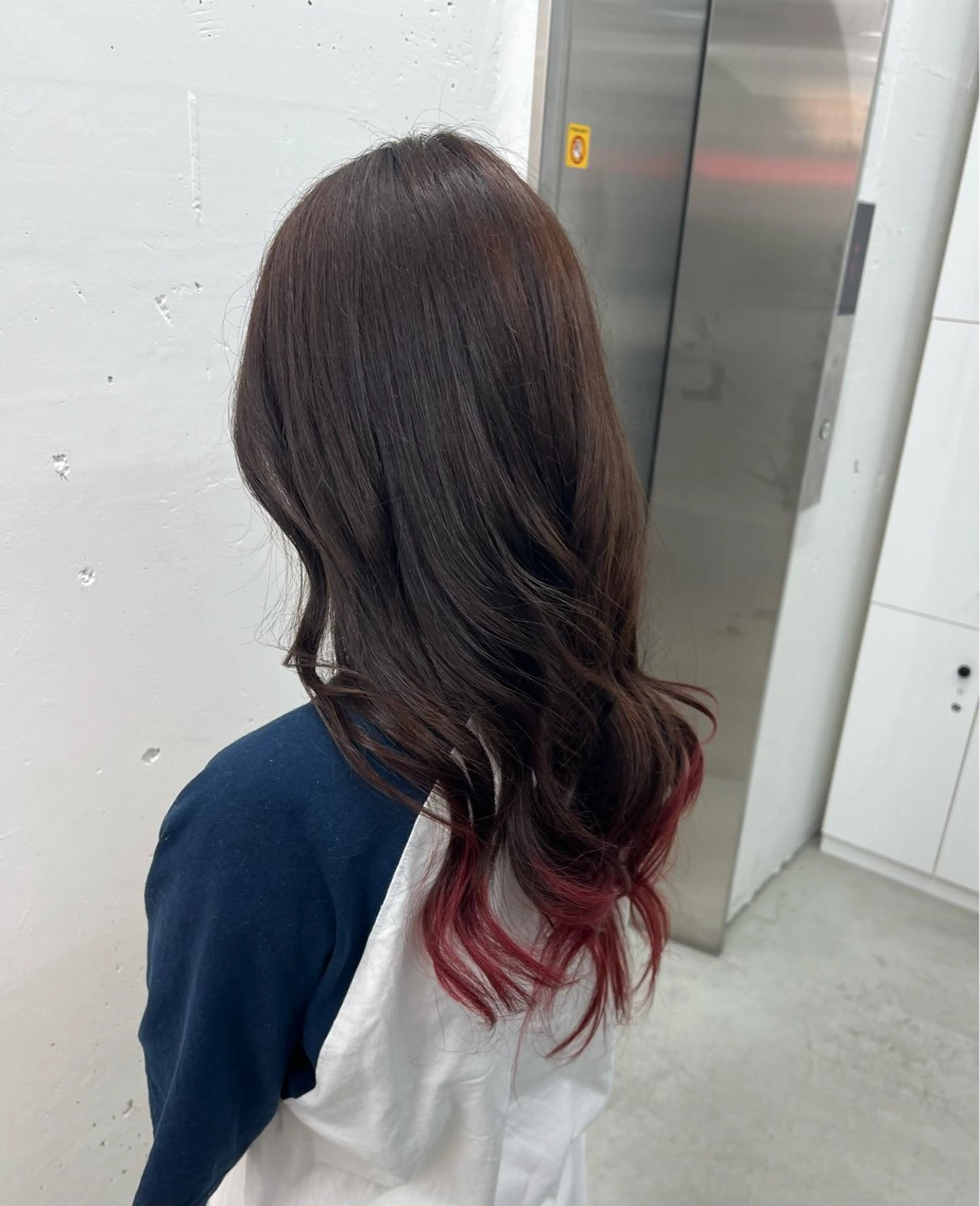 ロング カラー 学生 ヘアカラー あすか JILLSTUDIOのヘアスタイル