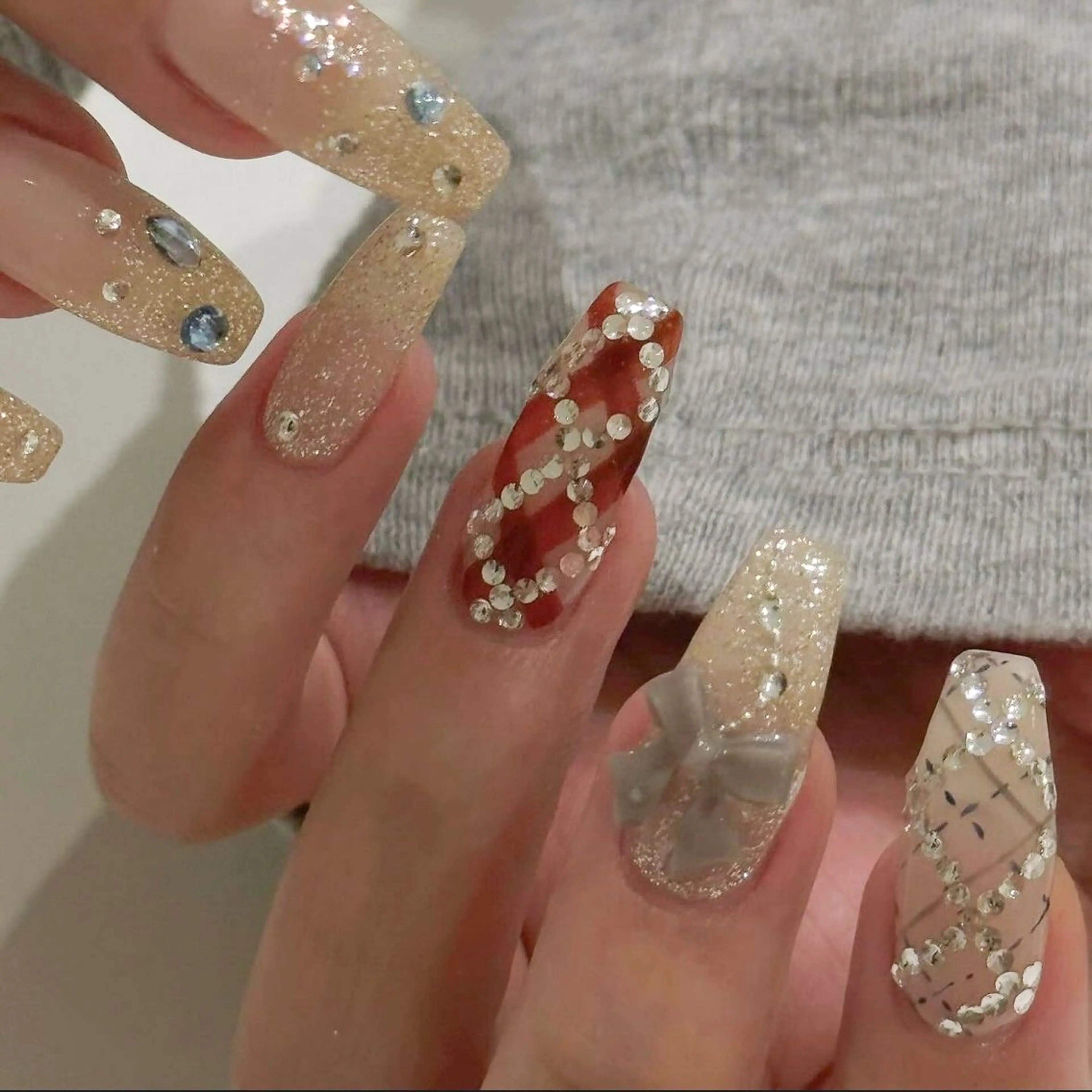 ネイル Bonnal所属・Manamǐ 個性派のネイルデザイン