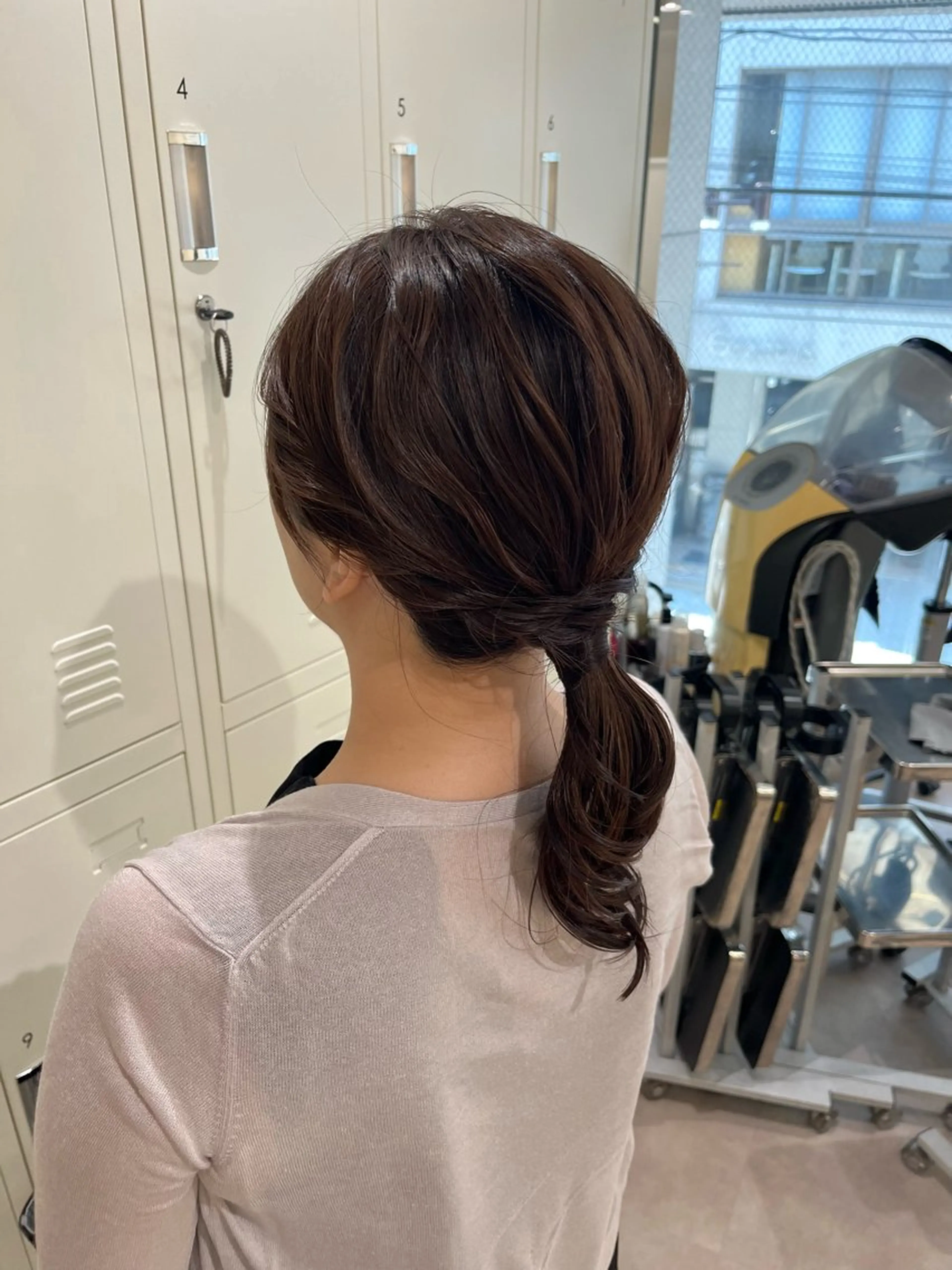 ミディアム 🎀FACE。暖色 カラー/カスミ🤍のヘアスタイル