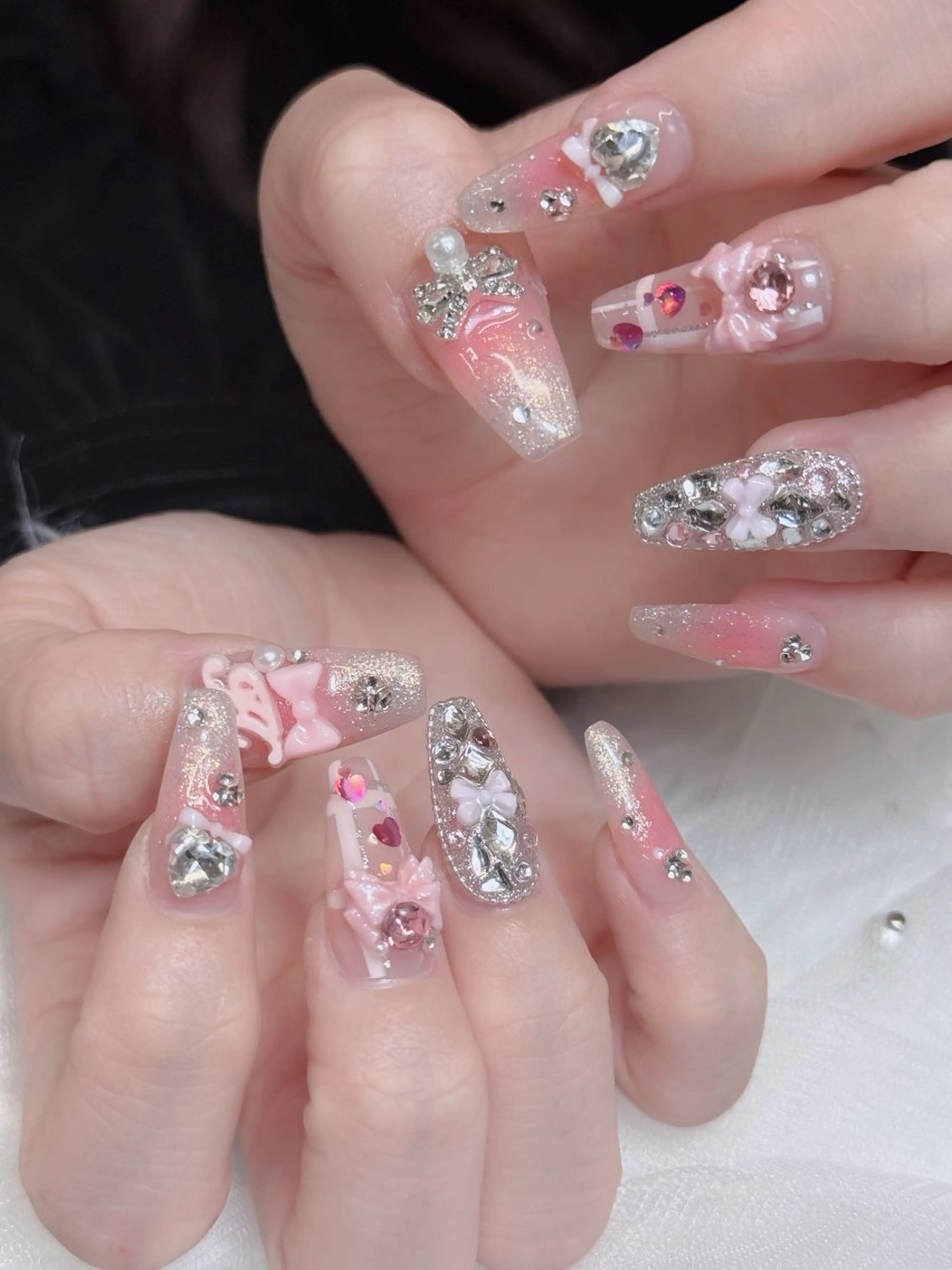ネイル オーロラネイル チークネイル フットネイル フレンチネイル 韓国ネイル ハンドネイル Lumi Nailのネイルデザイン