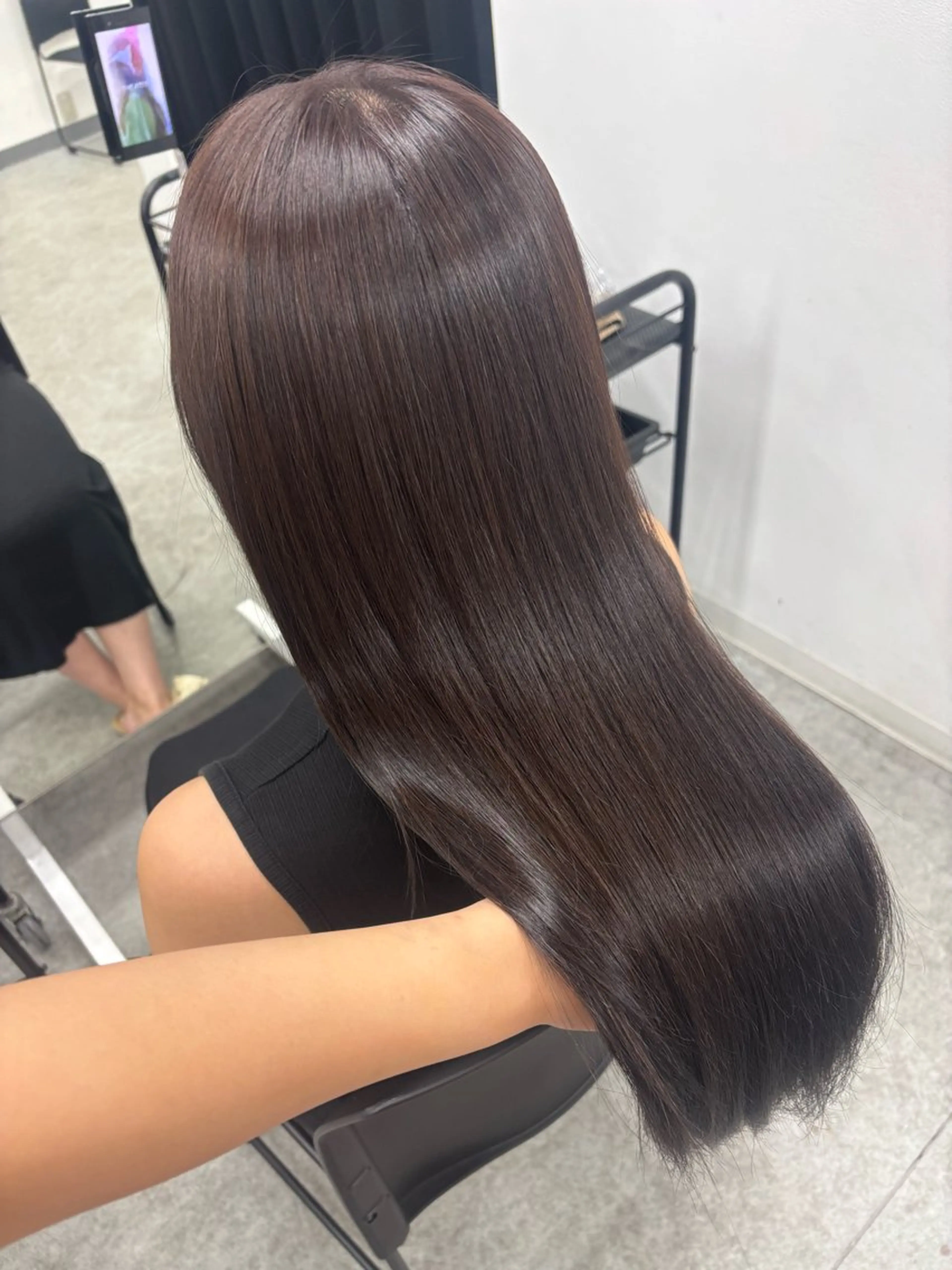 ロング カラー 韓国トレンドヘア🤍 Chima🤍のヘアスタイル