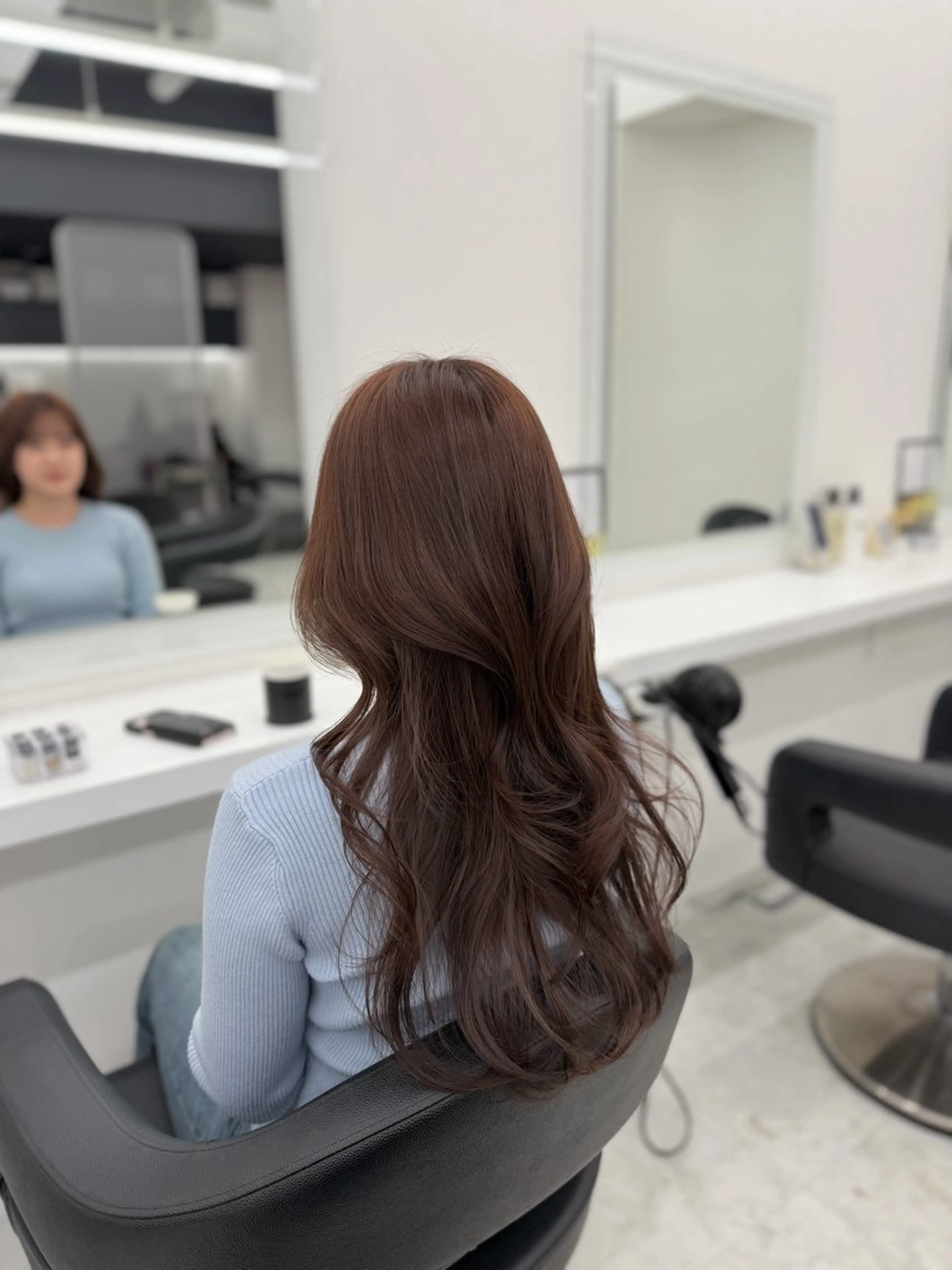 ロング カラー カット ヘアカラー 🤍レイヤー/顔周り /hirari🤍のヘアスタイル