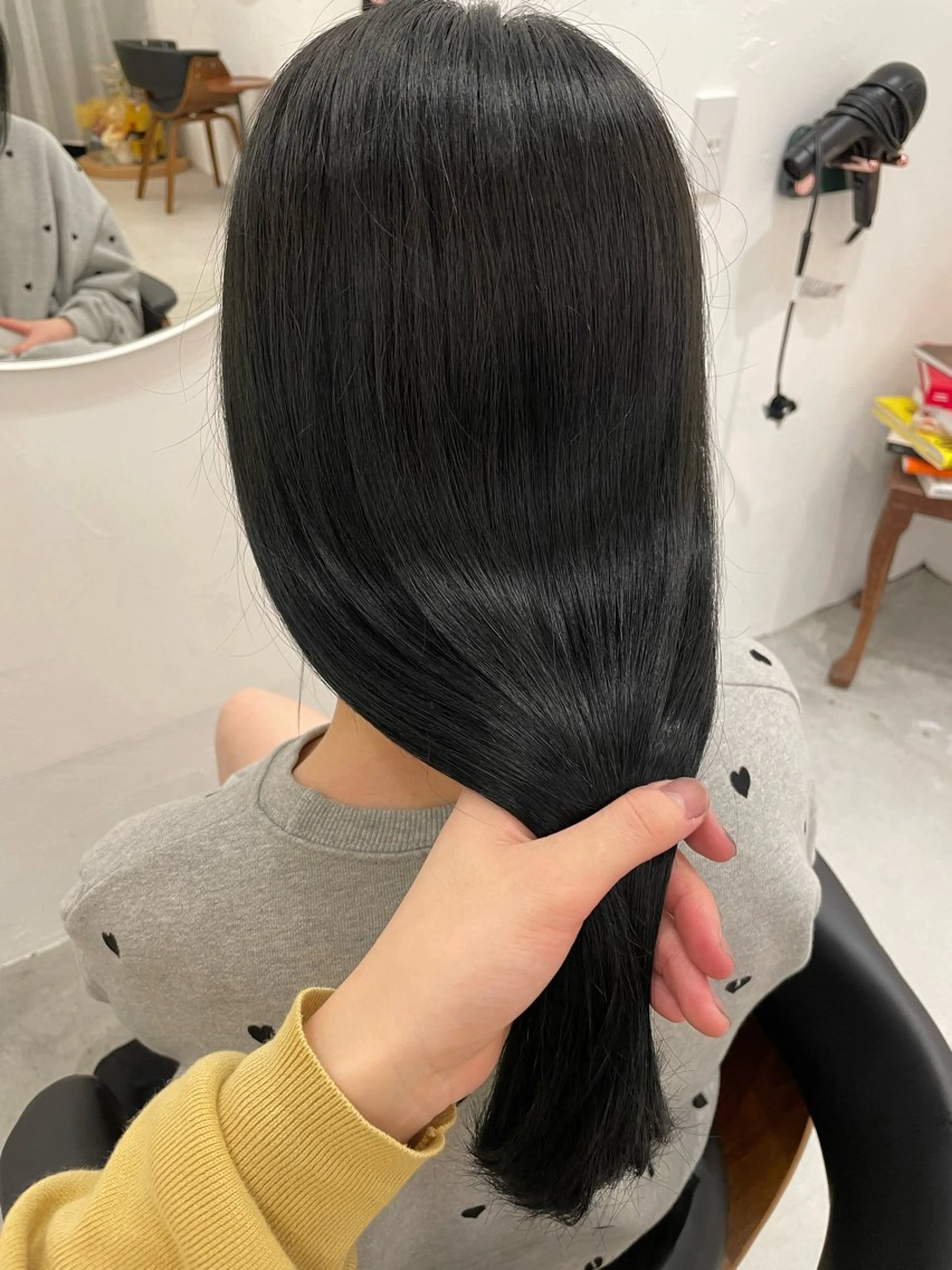 ロング パーマ トリートメント 韓国風パーマ/ヘア セット/店長みづきのヘアスタイル