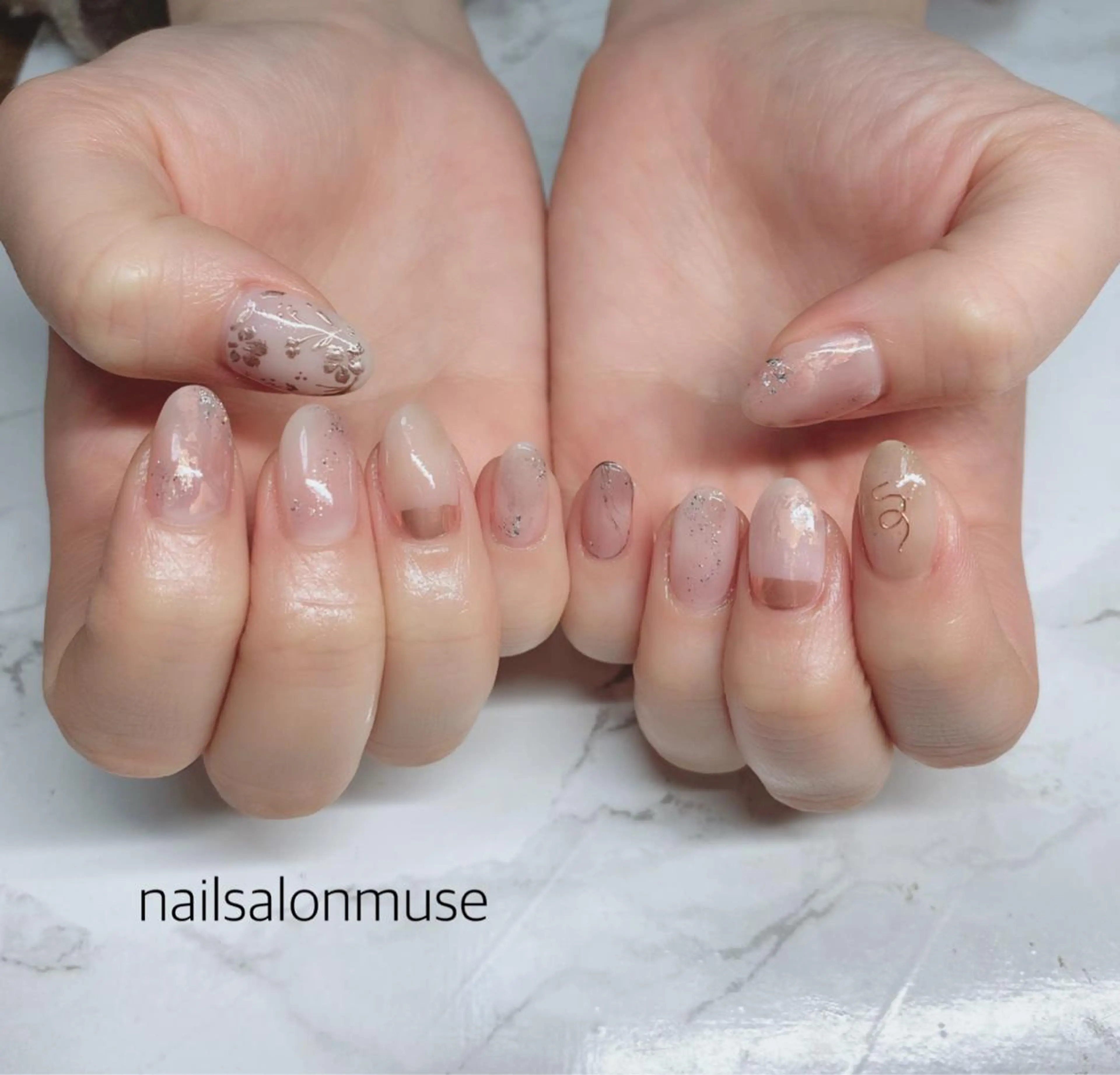 ネイル ハンドネイル Nail salon Museのネイルデザイン