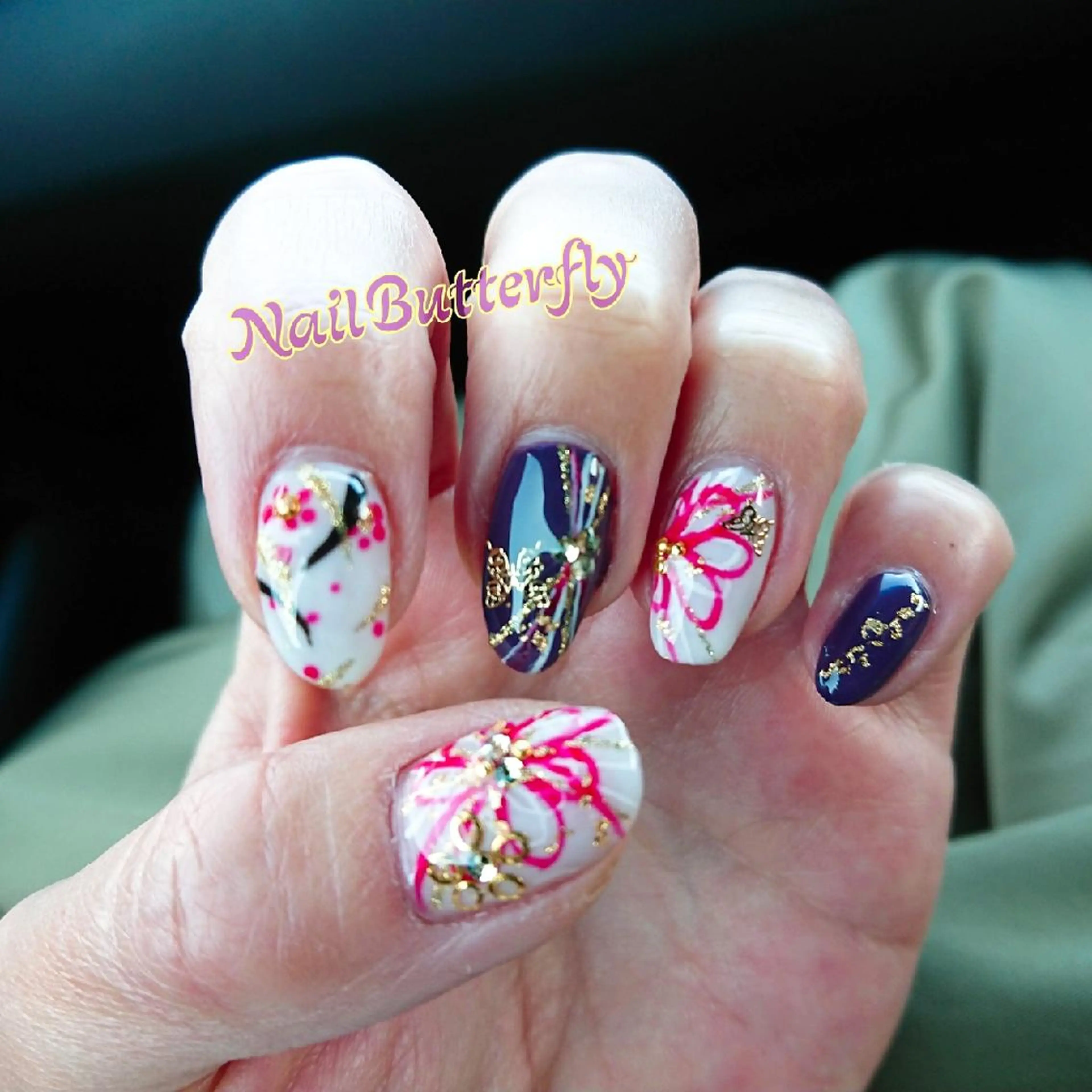 ネイル とねがわ かよこのネイルデザイン