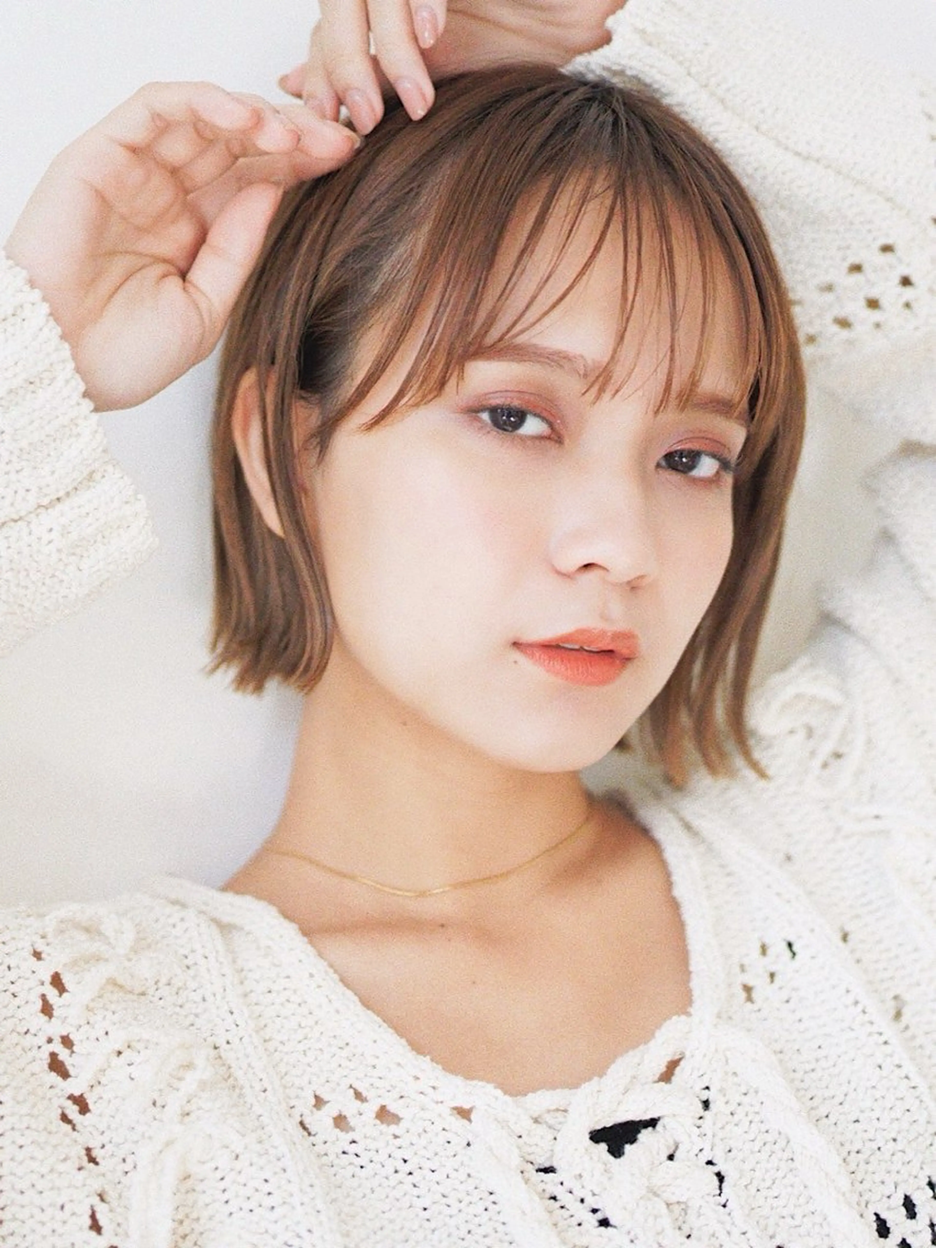 ショート カット ヘアカラー レベンス田町 西谷悠のヘアスタイル