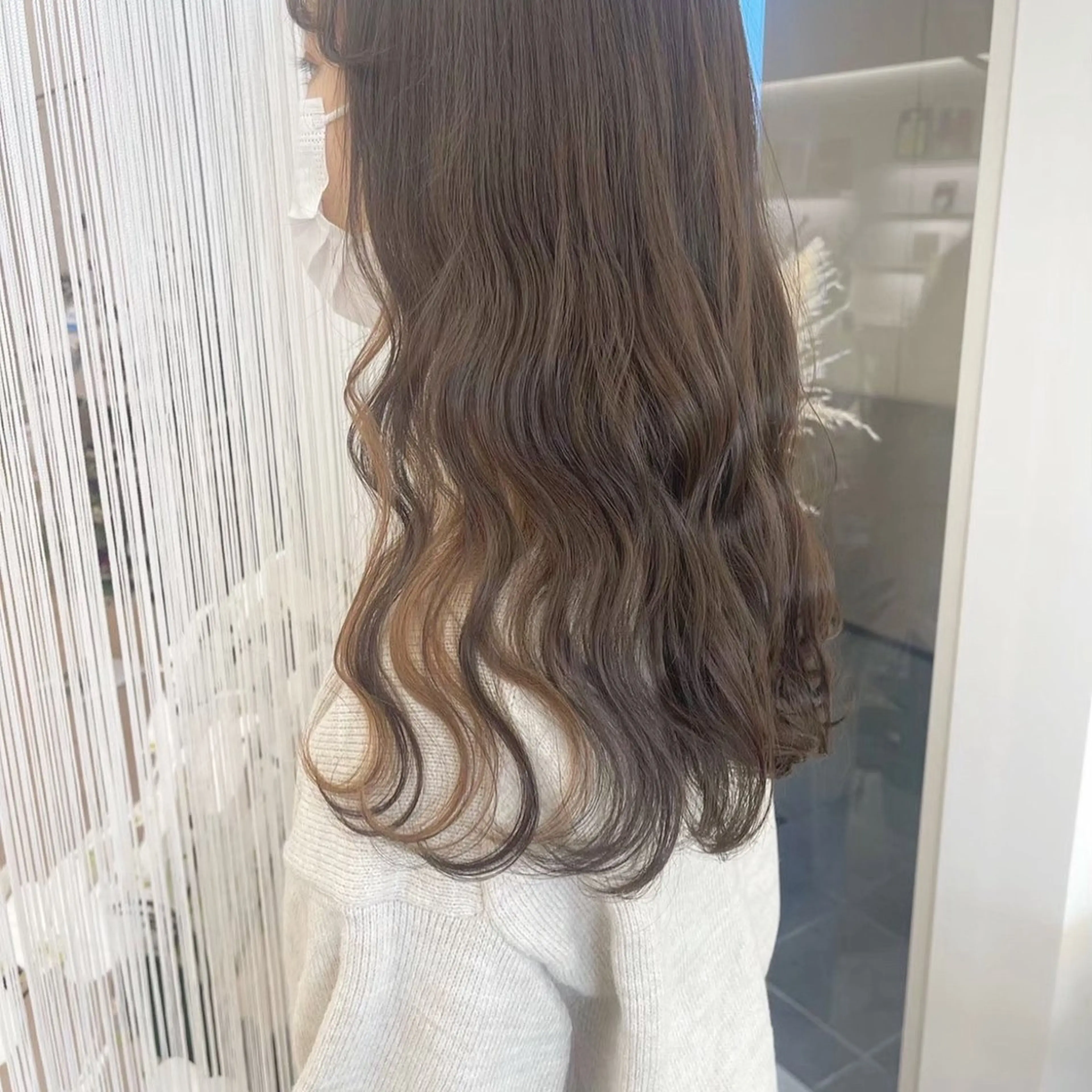 カラー ベージュカラー ParveMix¦ 出石 菜々🥂のヘアスタイル