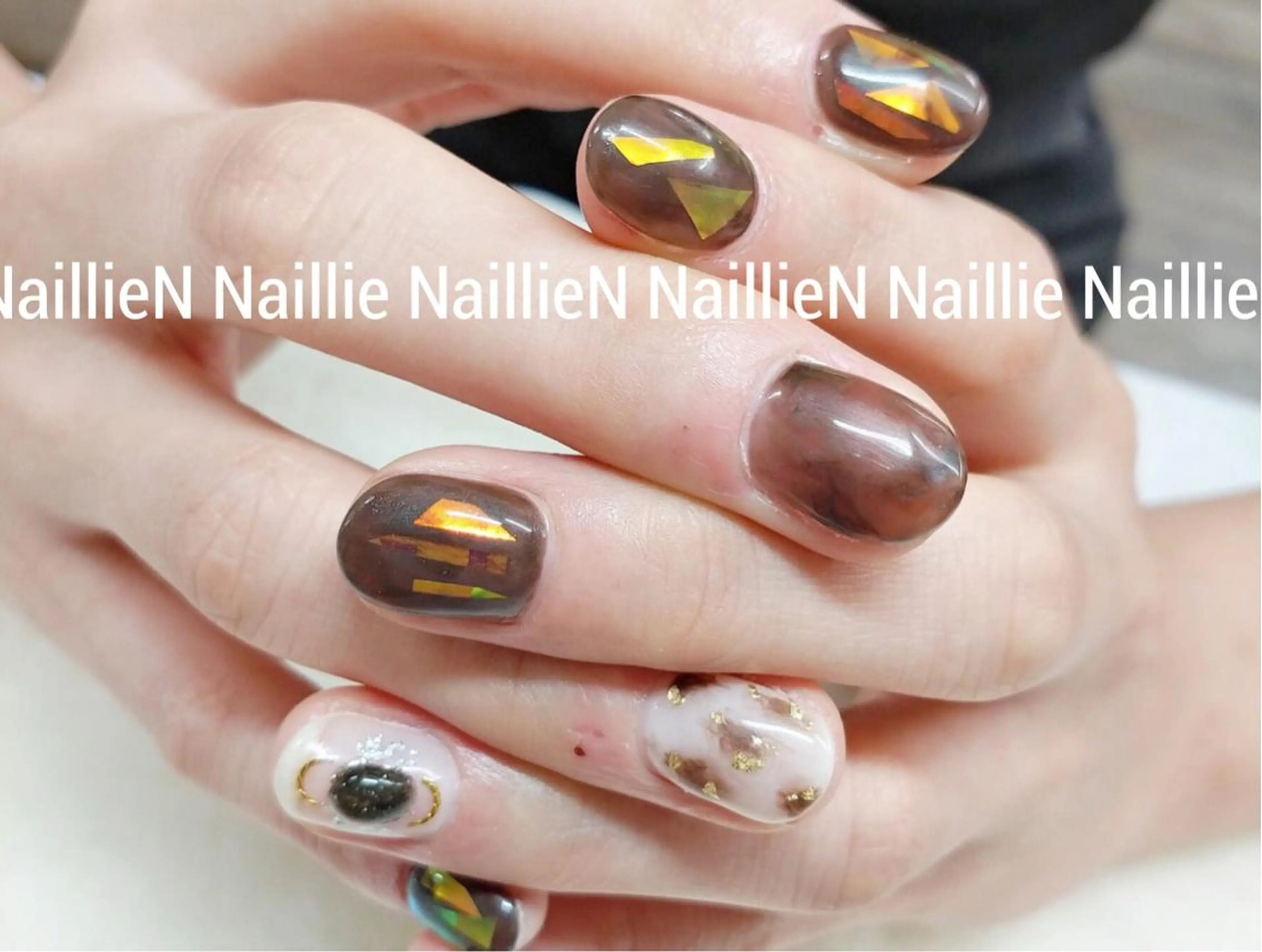 ネイル 持ち込み Nail lieNのネイルデザイン