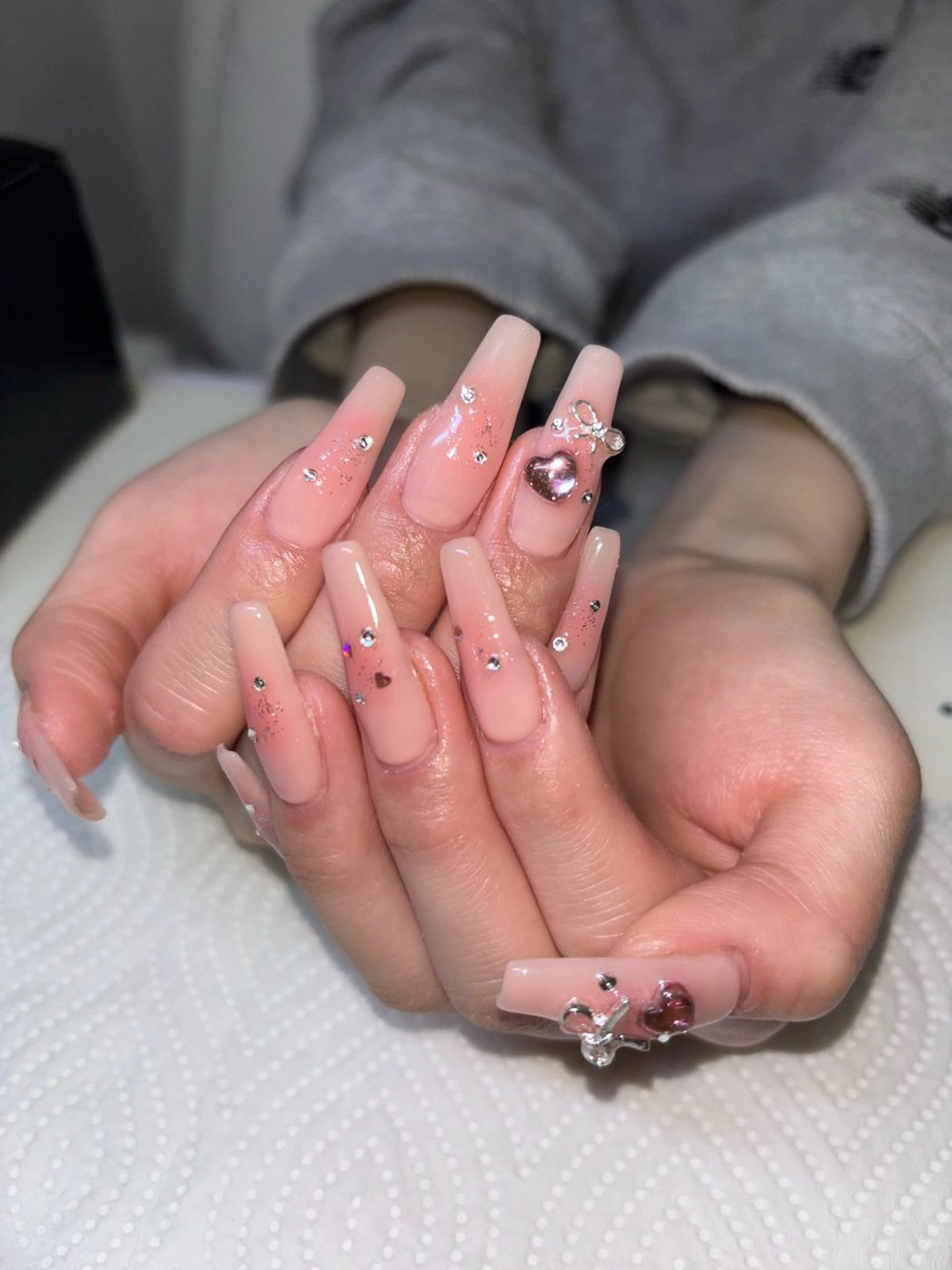 ネイル ハンドネイル 🩶韓国/ワンホン myu🩶のネイルデザイン