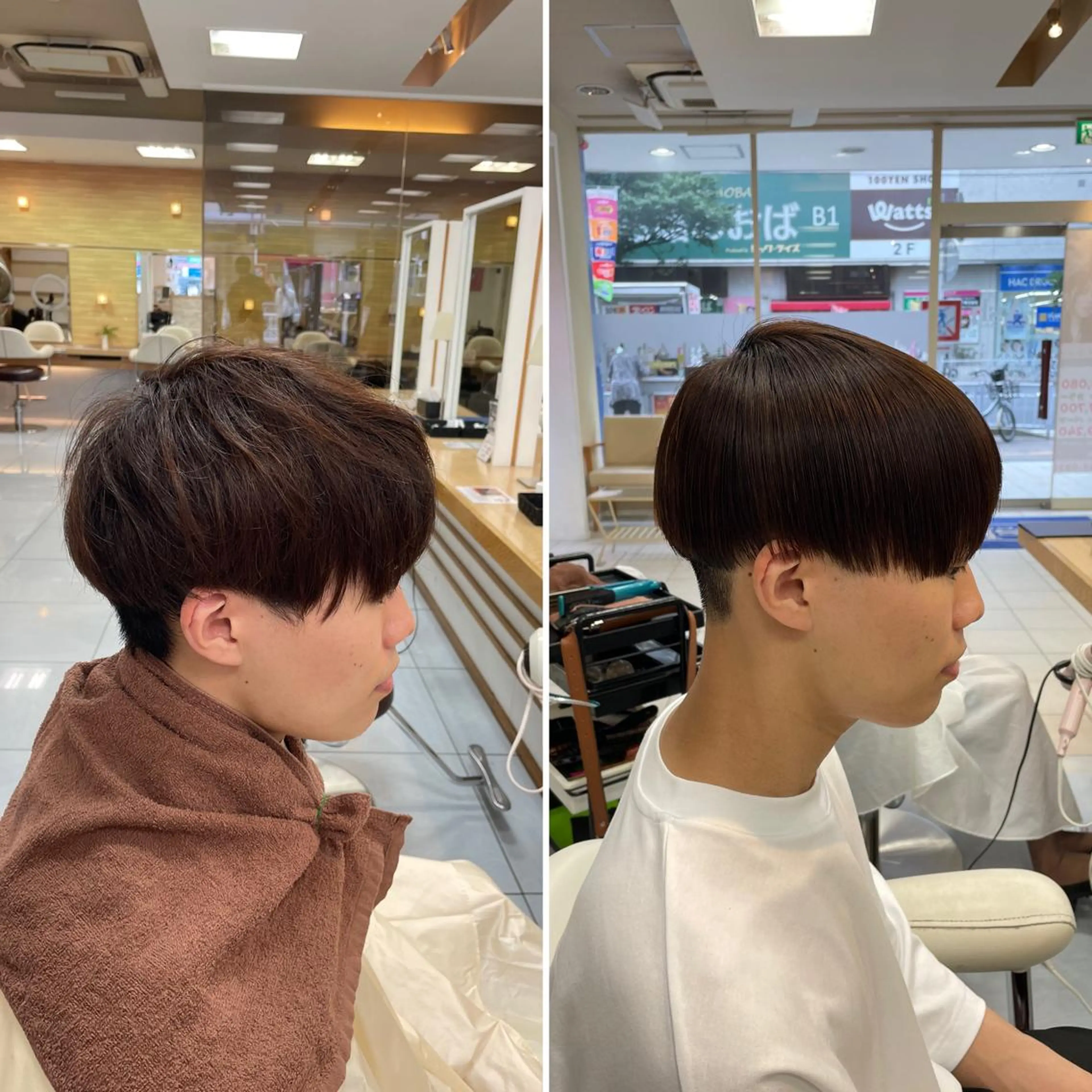 ショート パーマ メンズ アップバング フェードカット メンズメッシュ マッシュ メンズパーマ カット 縮毛矯正 🔮メンズ縮毛矯正 毛流れパーマ💎竹永のヘアスタイル