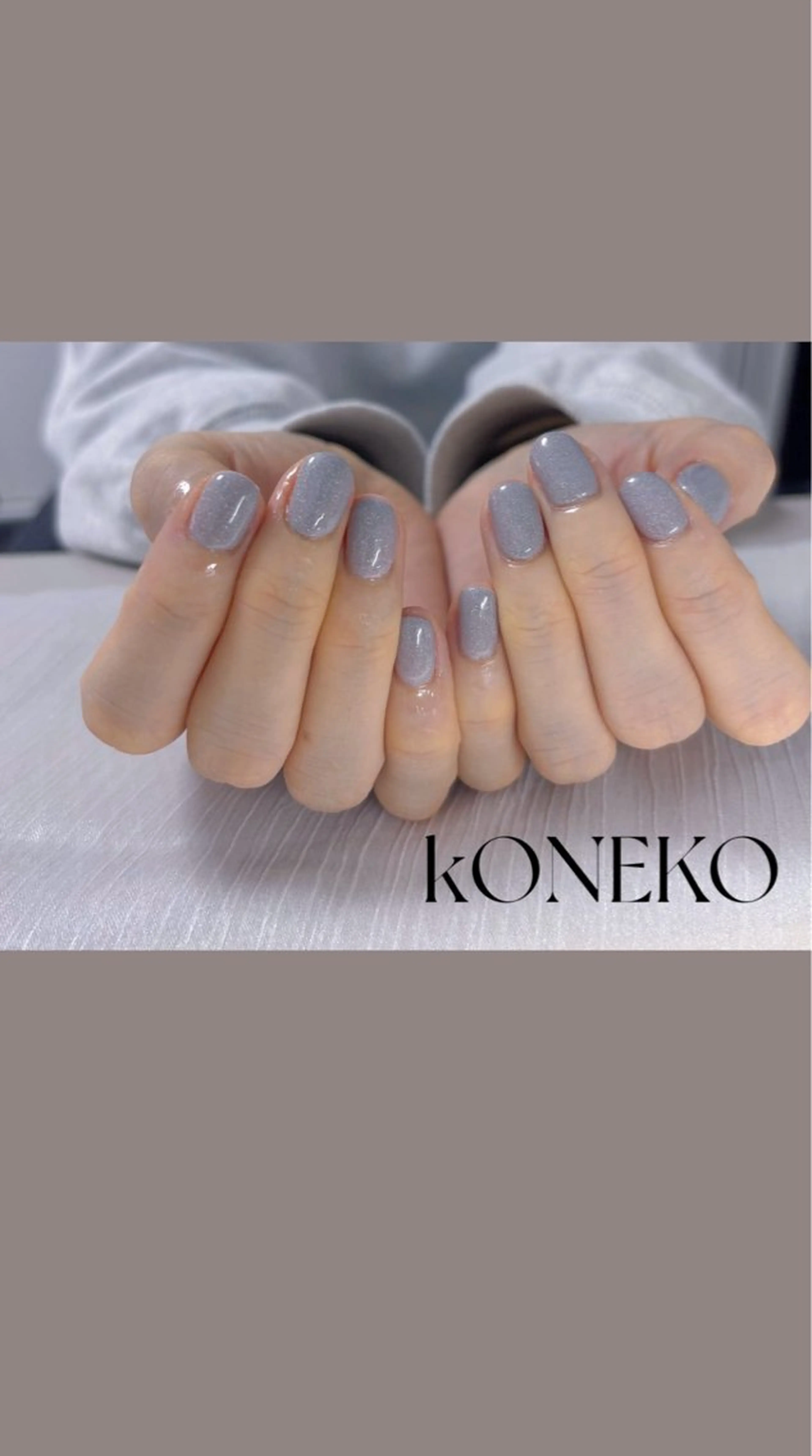 ネイル ハンドネイル コネコネイルサロン モデル用のネイルデザイン