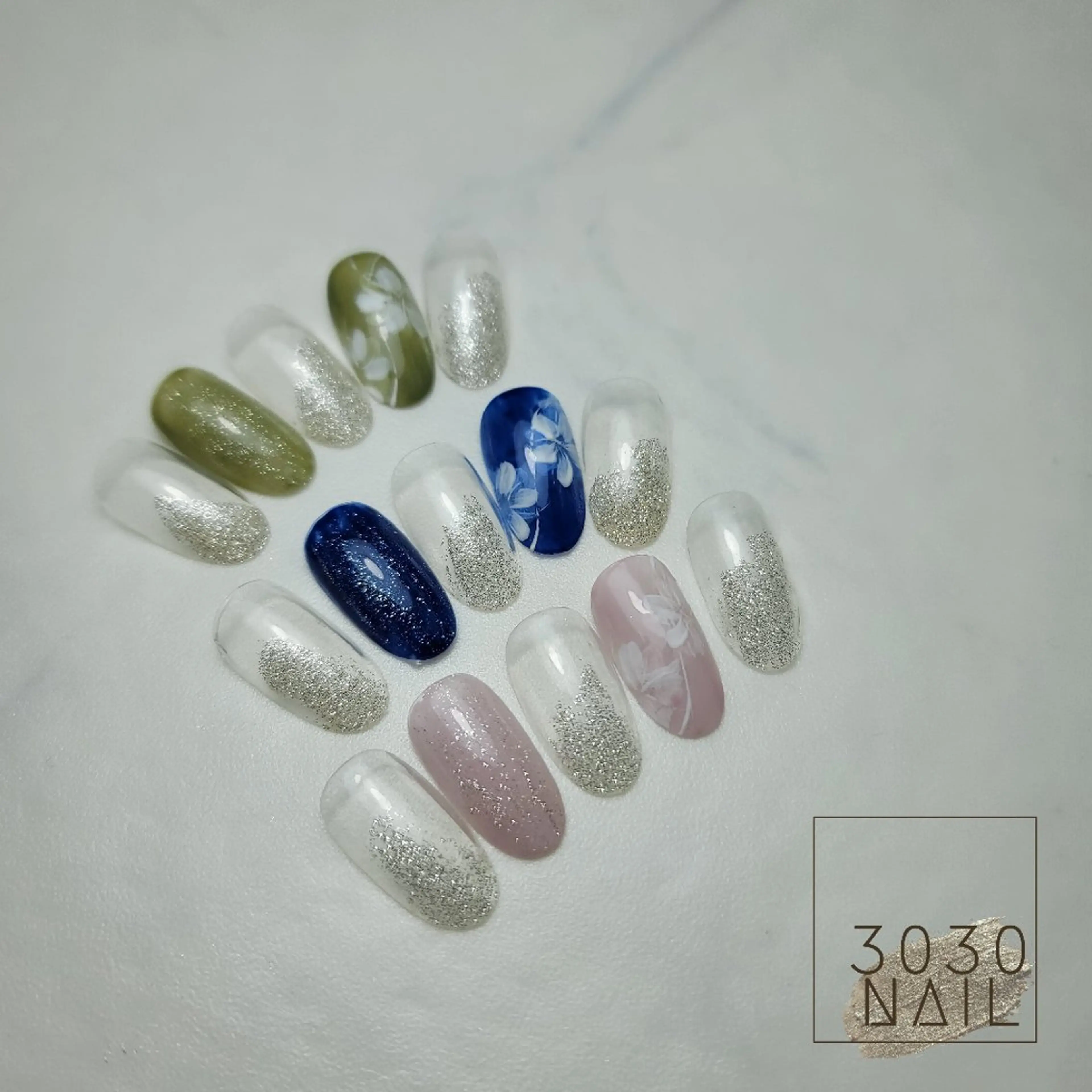 ネイル フットネイル 春ネイル ネイリスト riiisaのネイルデザイン