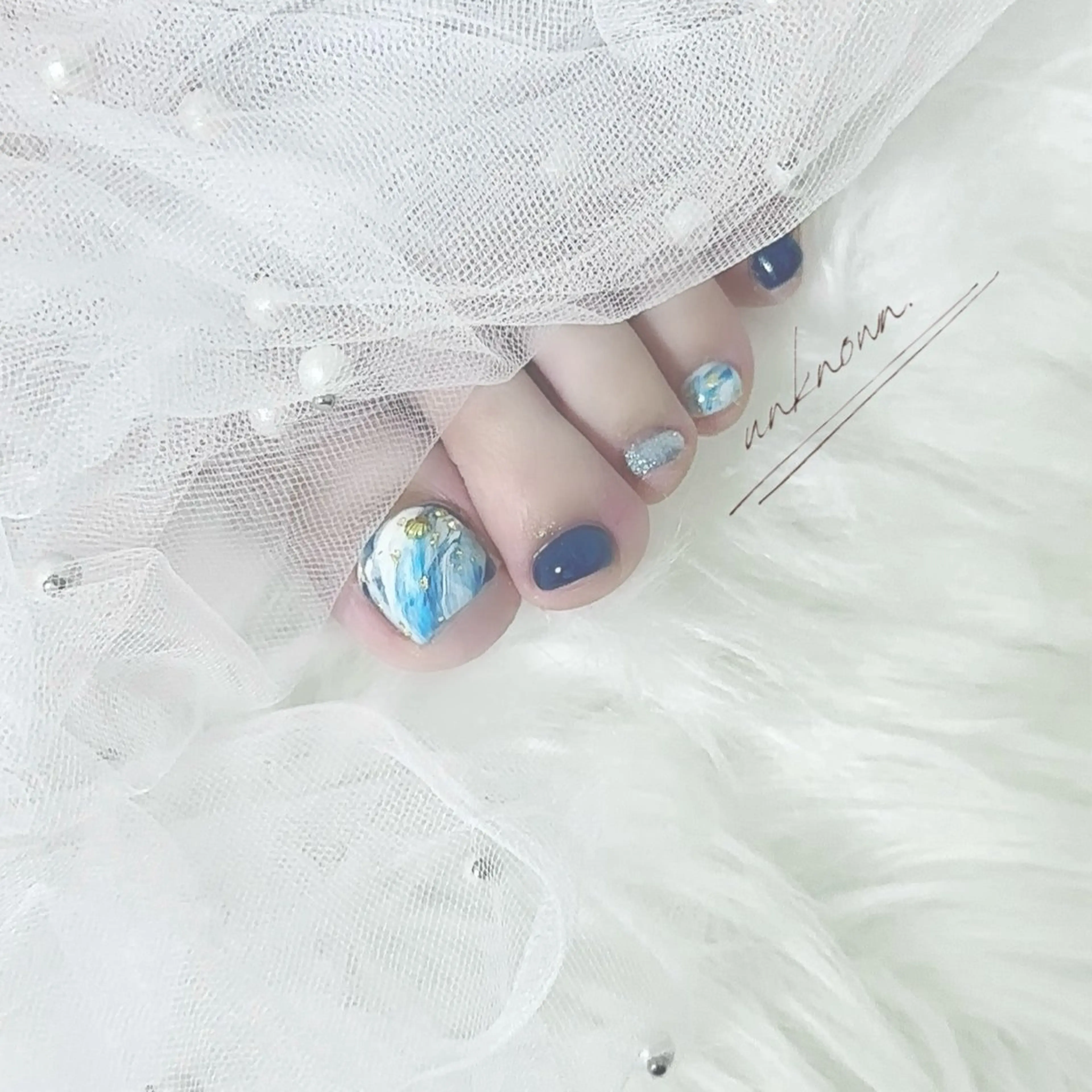 ネイル フットネイル NAiL SALON unknown.のネイルデザイン