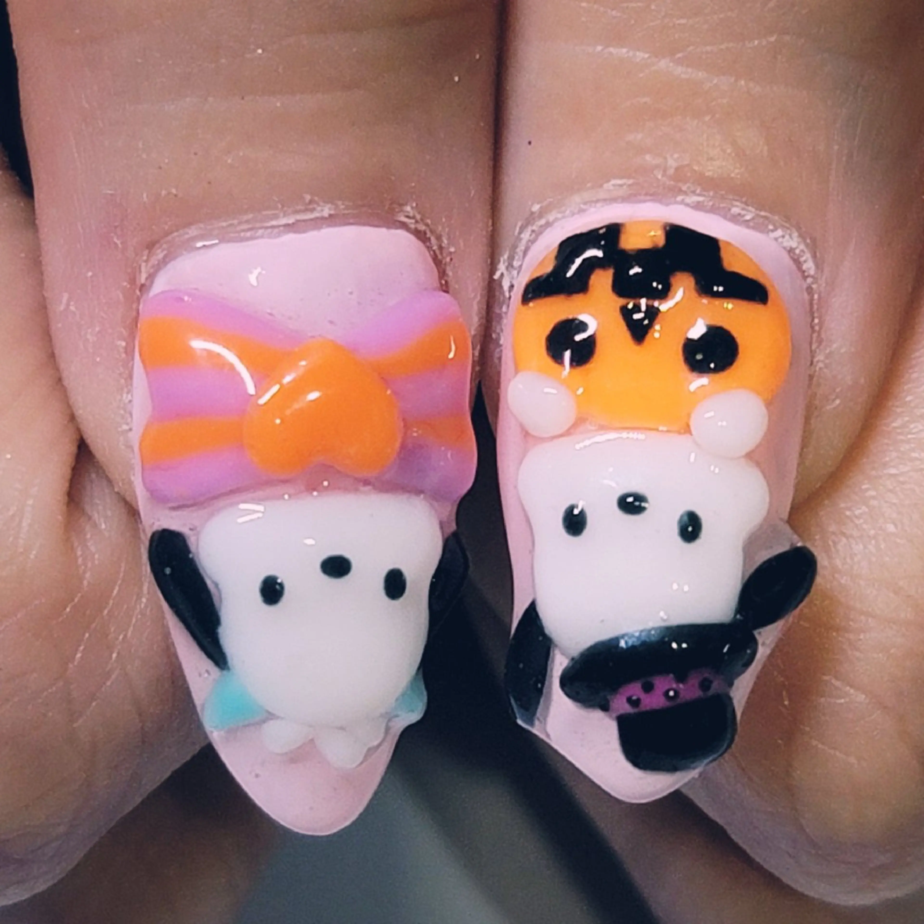 ネイル アートネイル ハロウィン ハンドネイル よしだ ひろきのネイルデザイン