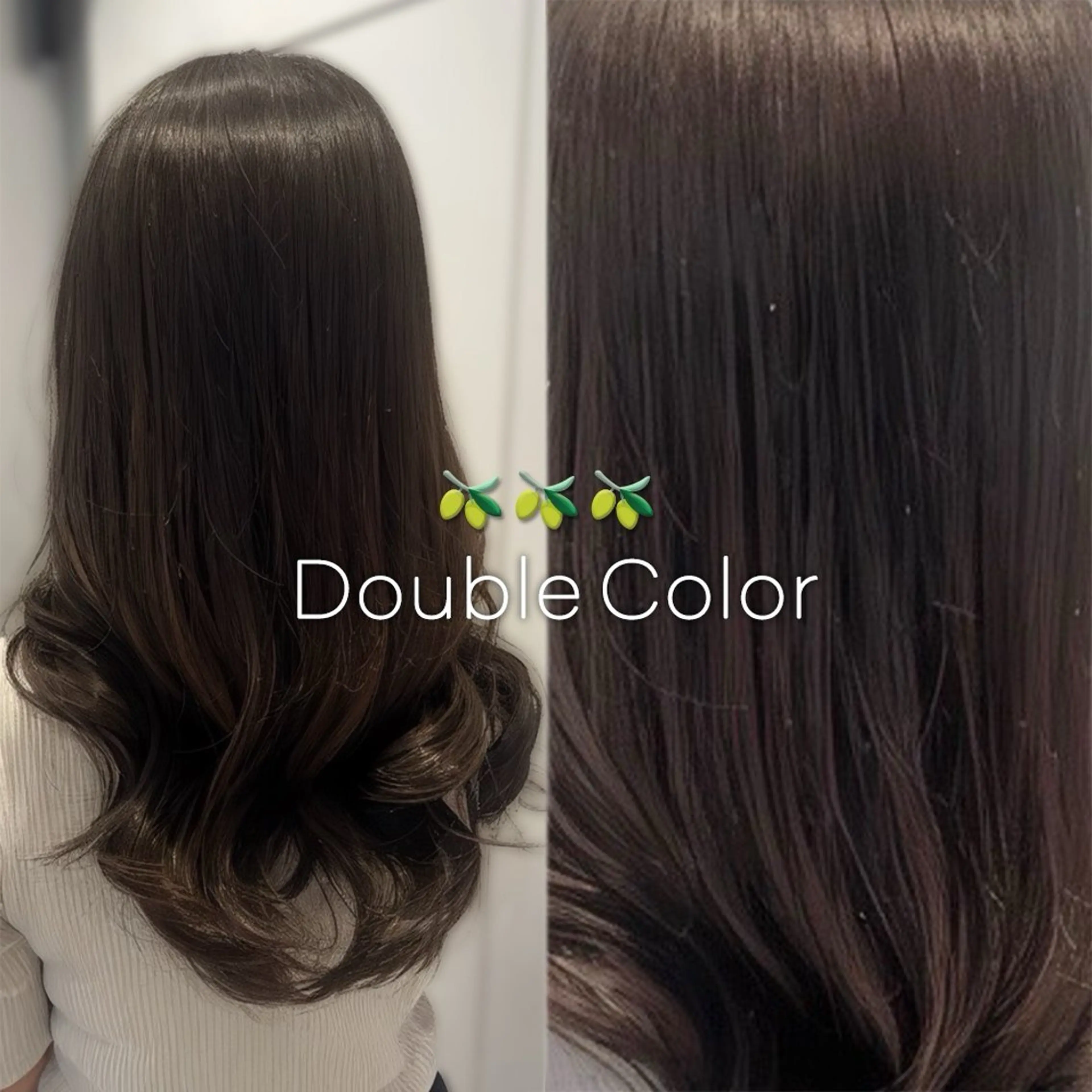 ロング カラー 黒髪 ブリーチ ブルーカラー ブルーブラック 透明感カラー ヘアカラー トリートメント ラフィスヘアードープ所属・👑髪質改善wカラー /ハイトーン/アユカのヘアスタイル